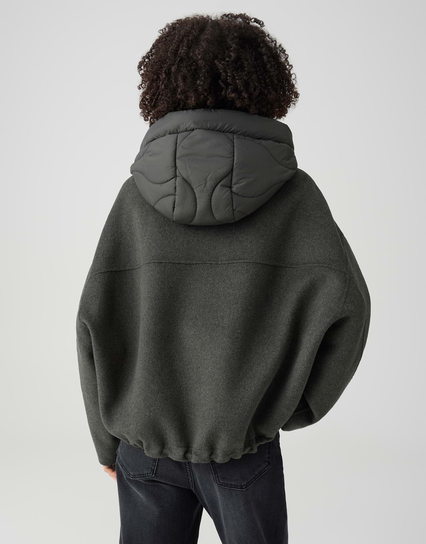 OPUS Wolljacke Hikone Nahttaschen vorne