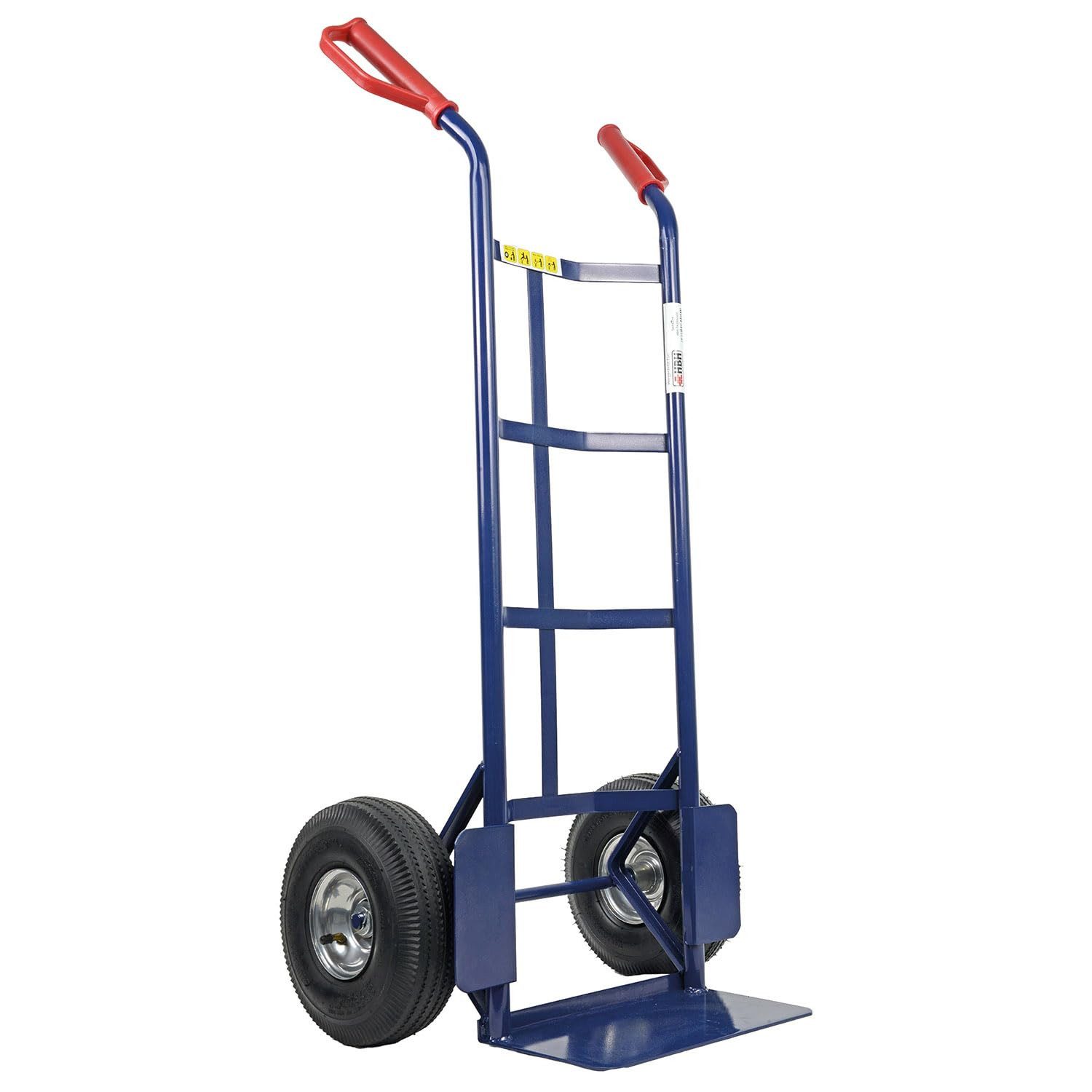 HBH Sackkarre HBH® Sackkarre TK200LU01 Luftreifen mit Stahlfelge, Tragkraft 200 kg, (Einzelartikel, 1-St., Sackkarre mit Luftbereifung und Stahlfelgen), Abgerundeter Rahmen