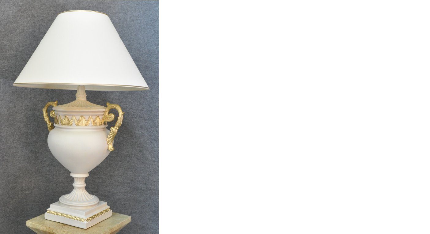 JVmoebel Dekoobjekt »Tischlampe Vase Griffen Vasen XXL 90cm Standleuchte  Lampe Tischlampen Leuchten« online kaufen | OTTO