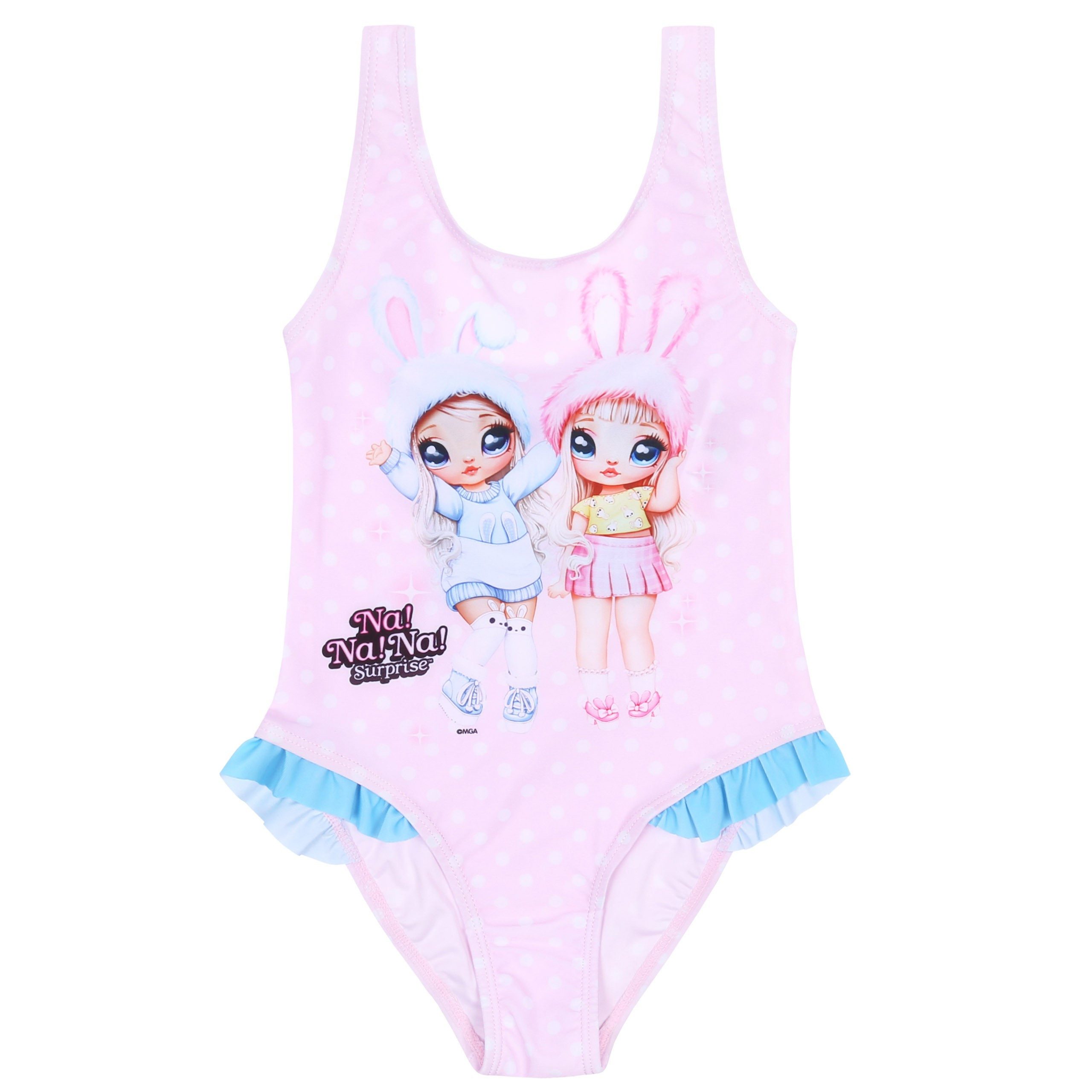 Sarcia.eu Badekleid Pinker einteiliger Badeanzug Na! Na! Na! Surprise 2-3 Jahre