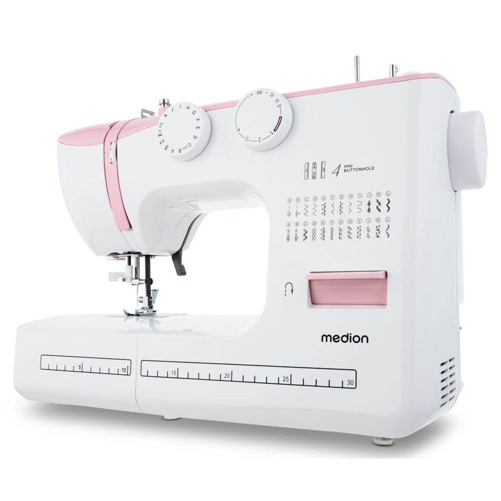 Freiarm-Nähmaschine SM60 (MD 10689), 60 Stichmuster, Rückwärtstaste, 60 Watt Motorleistung