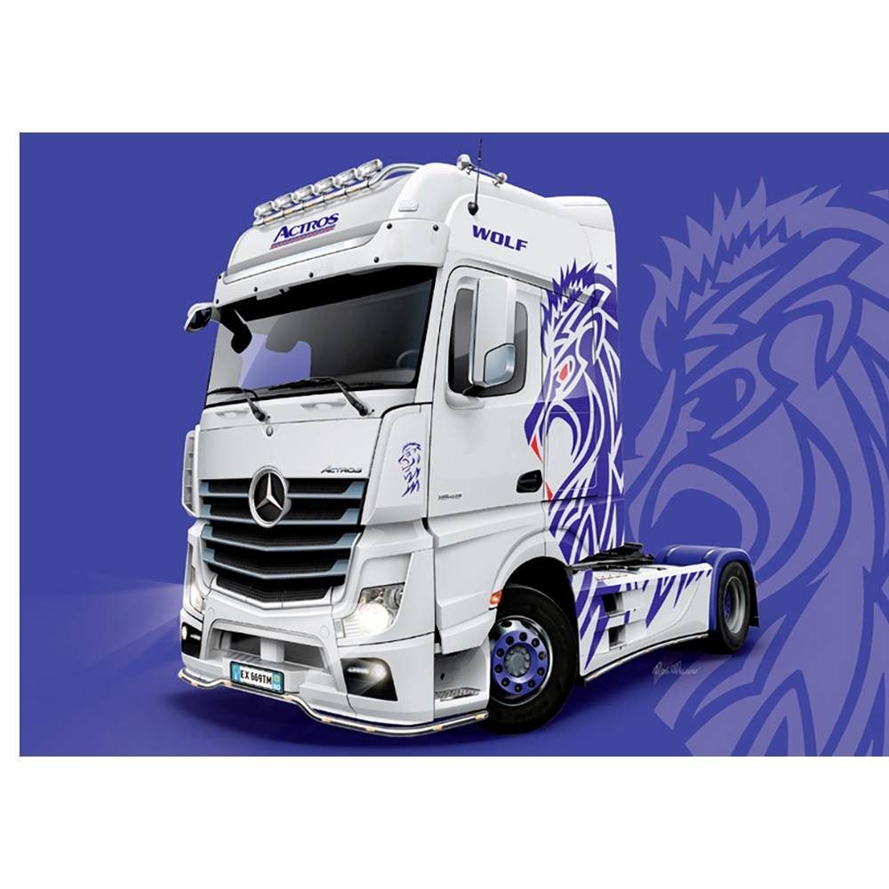Modellbausatz 1:24 M-B Actros MP4 Show GigaSpace