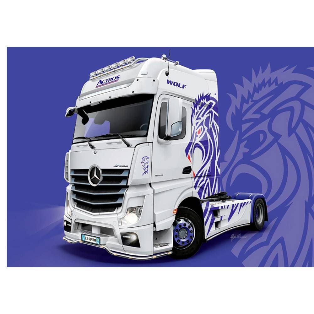 Italeri Modellbausatz 1:24 M-B Actros MP4 Show GigaSpace