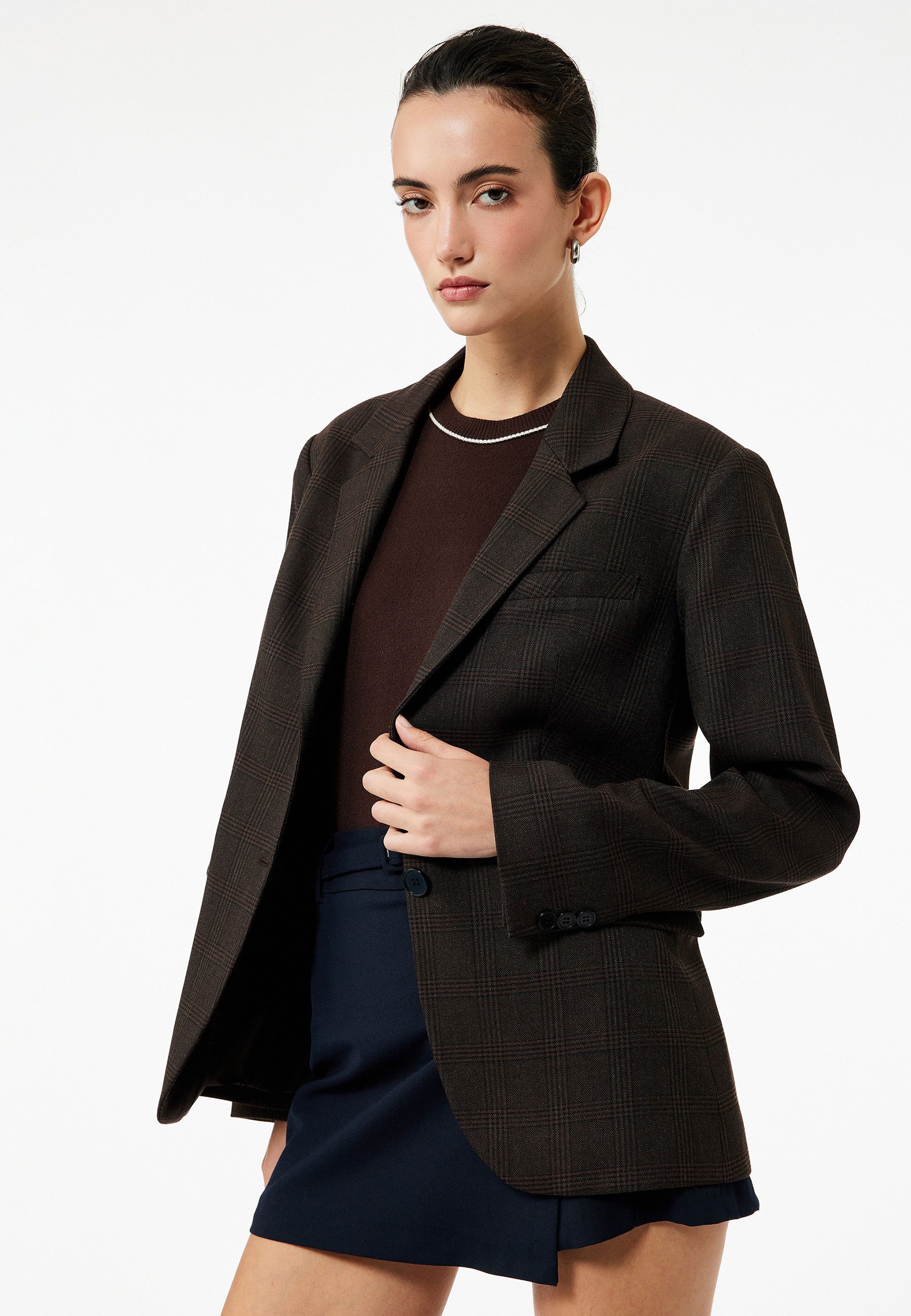 Jackenblazer Regular Klassisch Jackenblazer