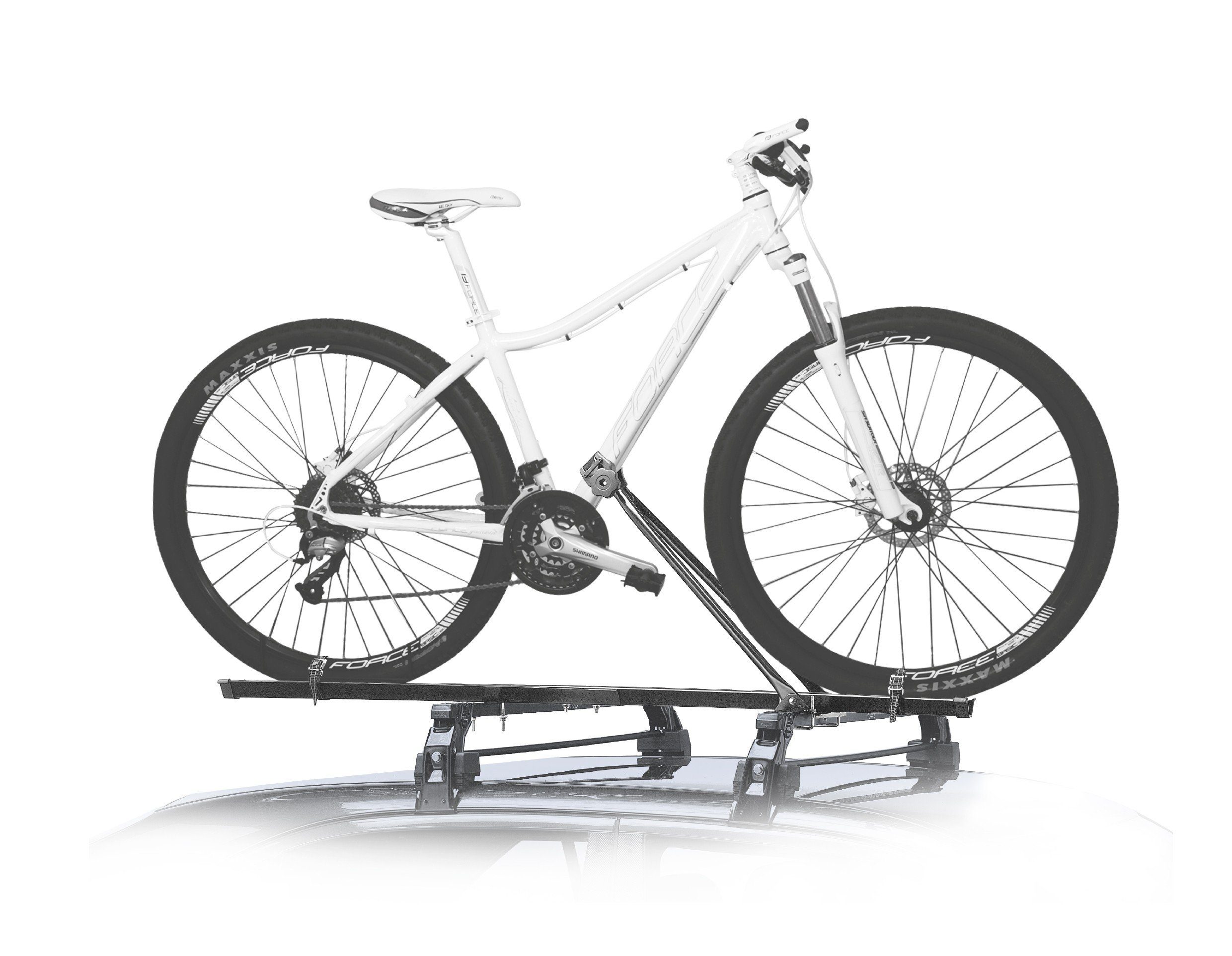 FORCE Kupplungsfahrradträger Dachgepäckträger FORCE TÜV Stahl