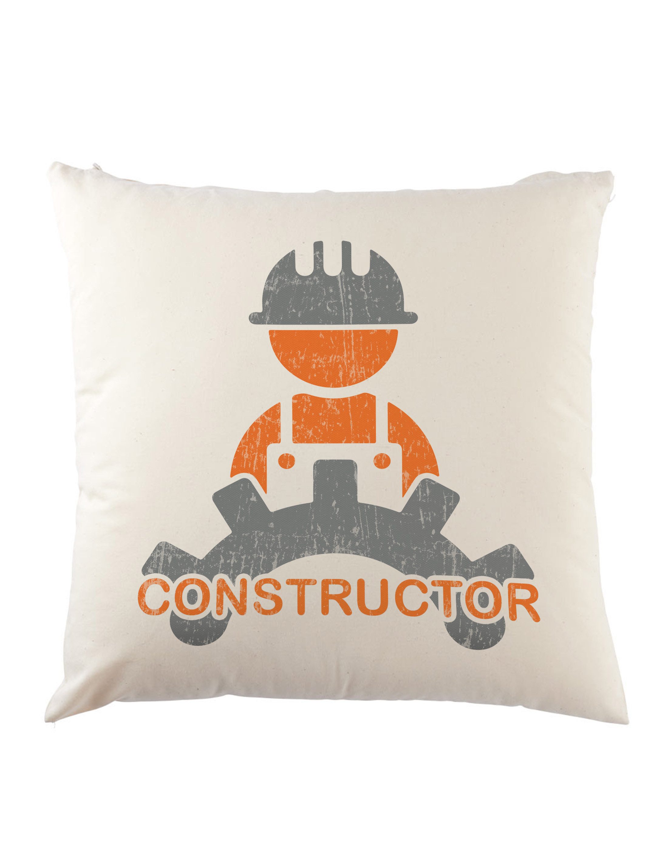 Urban Backwoods Dekokissen Constructor I Dekokissen Handwerker Maurer Mason Bauarbeiter Bau, Zimmermann Construction Worker Arbeiter