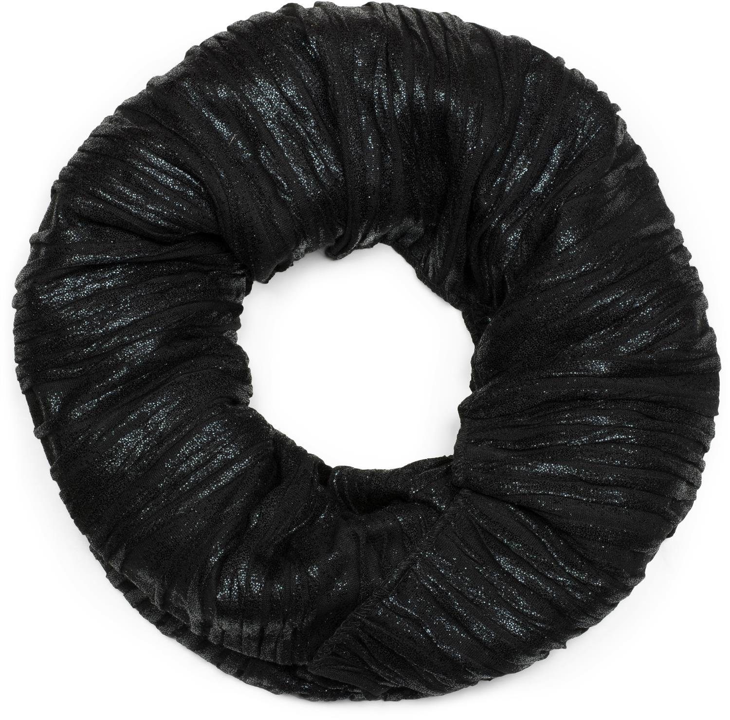 Loop Loop Schal mit Falten und Glitzer