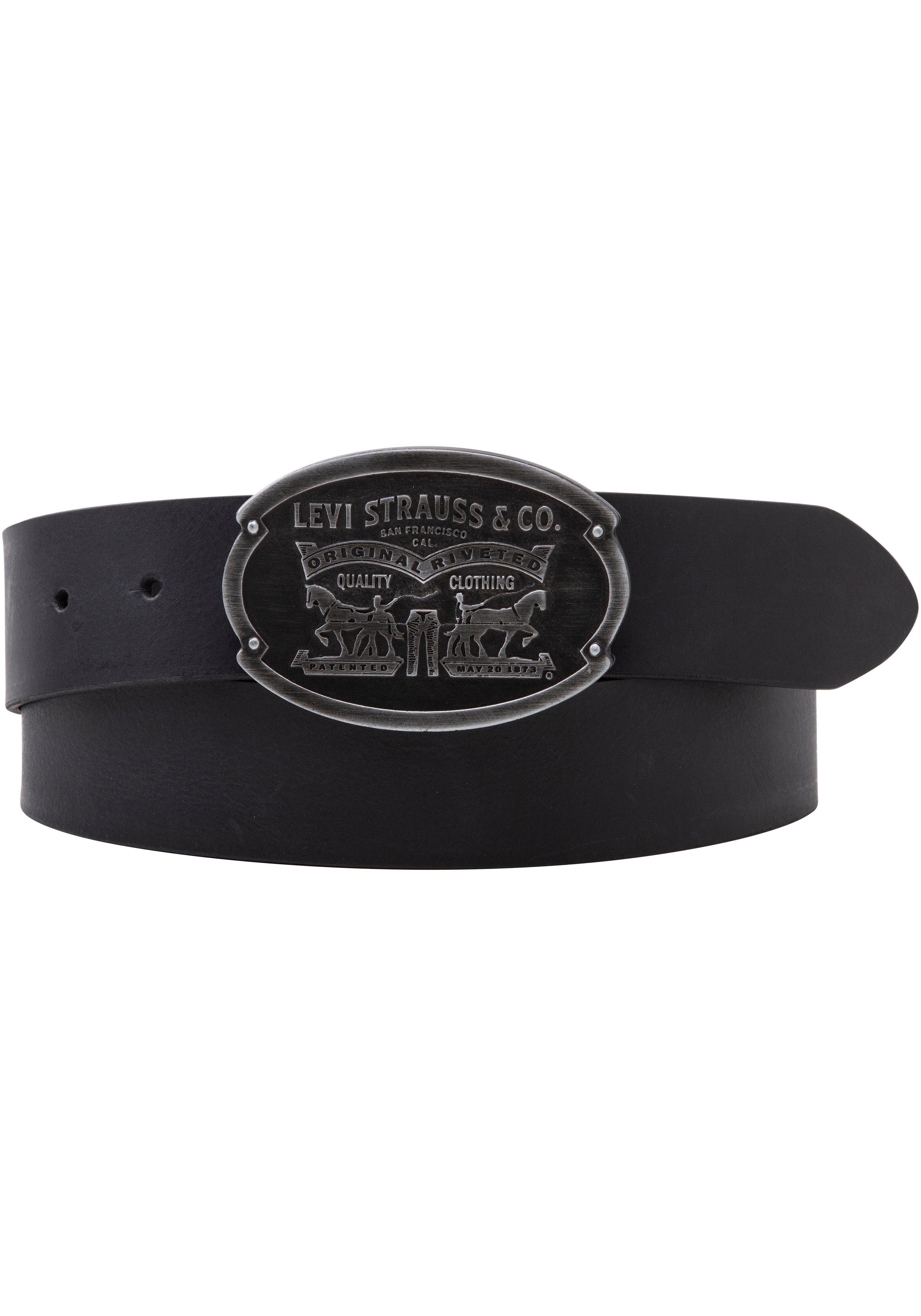 Levi's® Ledergürtel Billy Plaque Belt mit markanter Koppelschließe günstig online kaufen