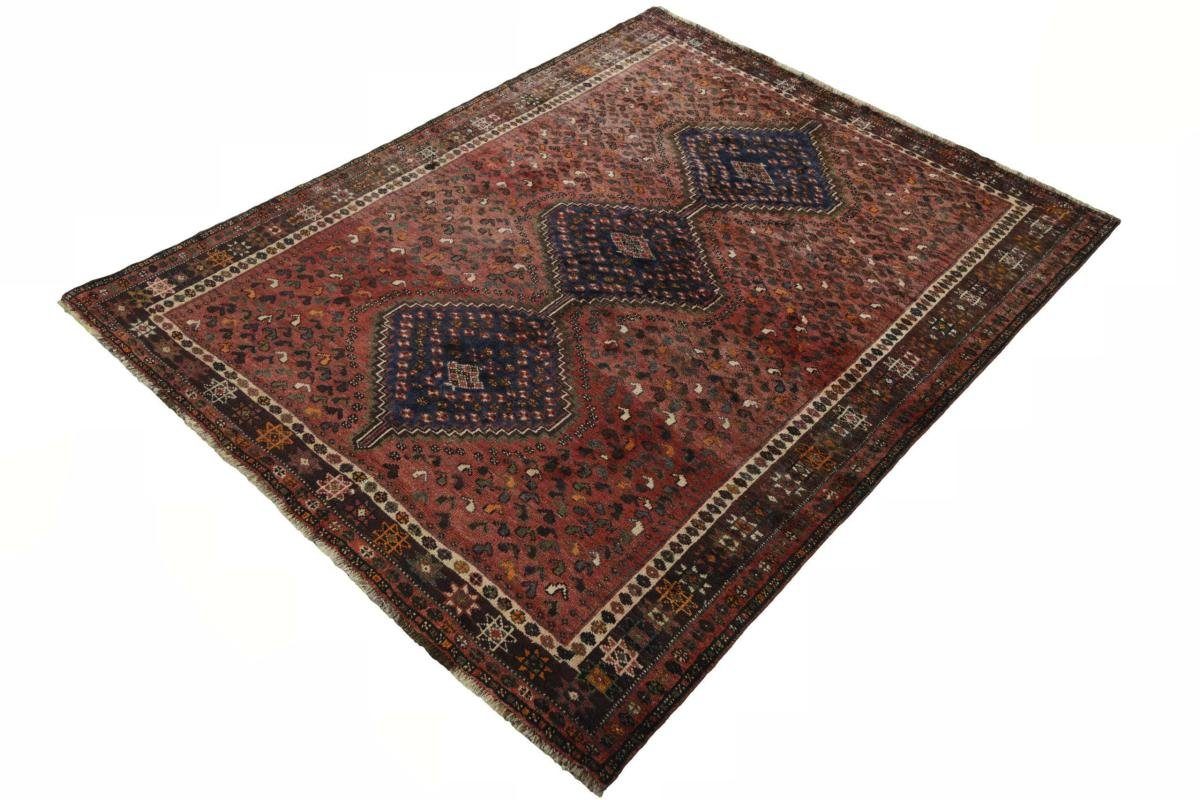 Orientteppich Shiraz 186x230 Orientteppich Handgeknüpfter rechteckig, Trading, Nain / 10 Perserteppich, mm Höhe