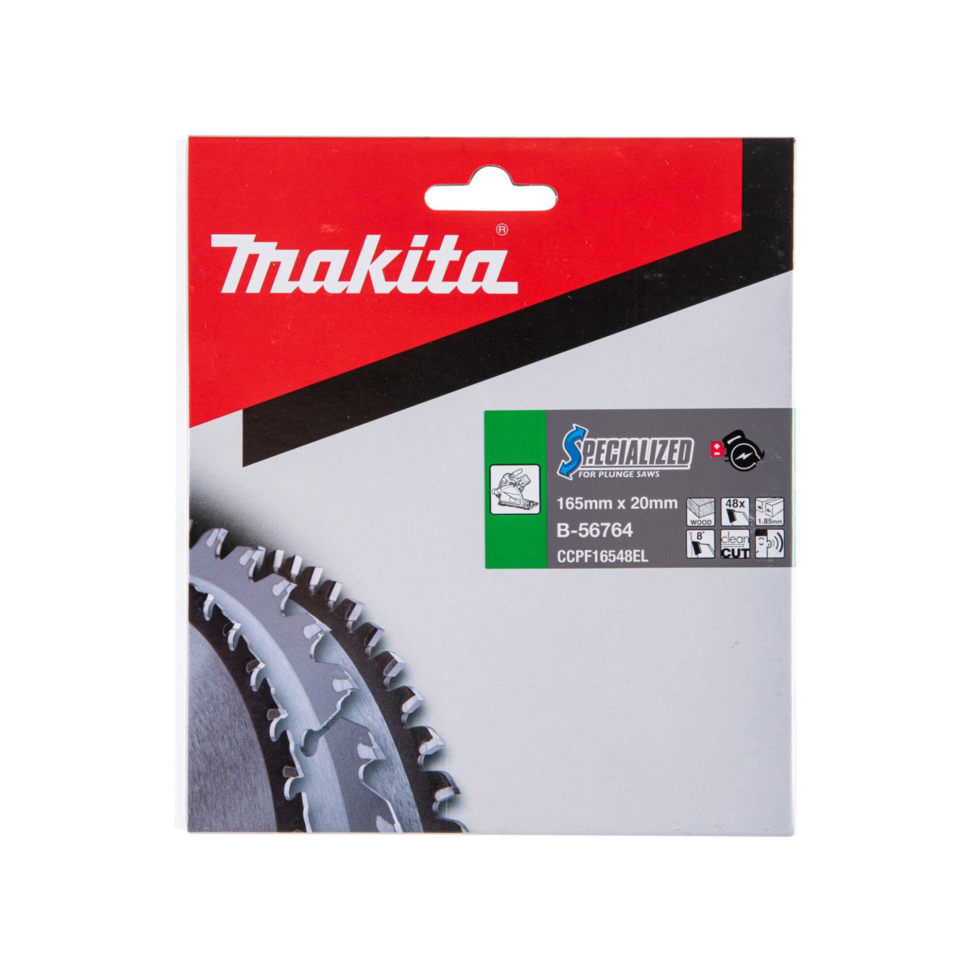 Makita Kreissägeblatt Makita SPECIALIZED Sägeb.165x20x48Z (B-56764)