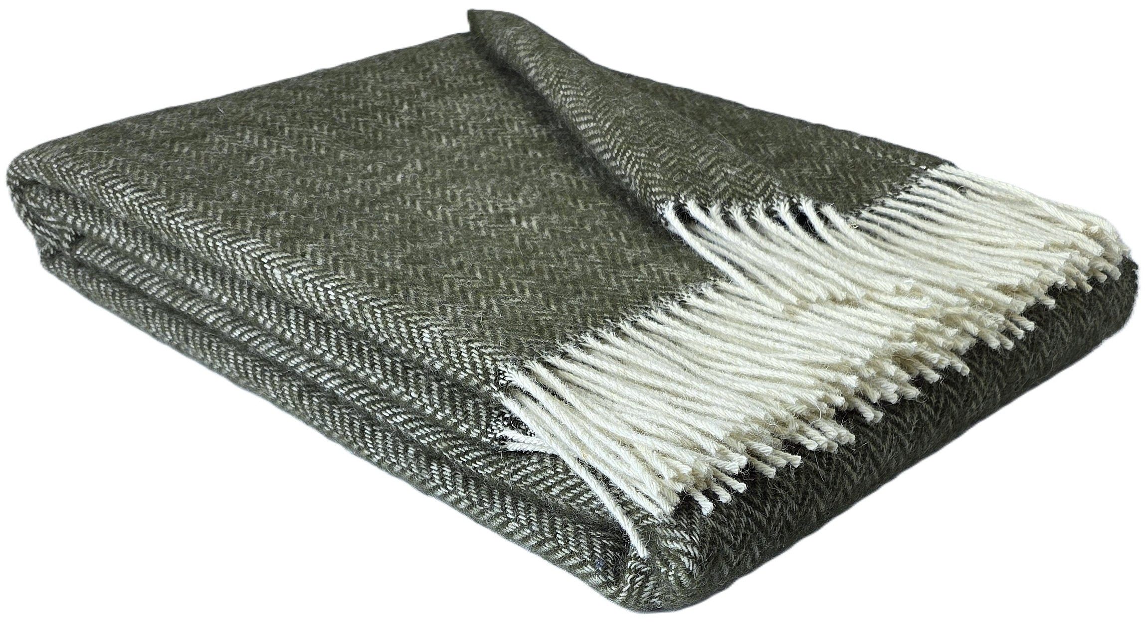 Wolldecke Wolldecke "NORD A" 100 % Wolle, 140 x 200 cm in versch. Farben, STTS