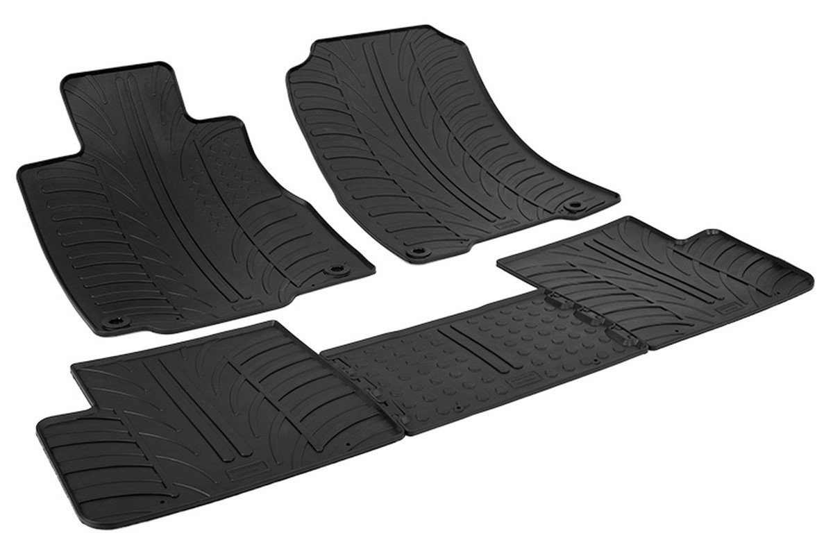 AZUGA Auto-Fußmatten Gummi-Fußmatten passend für Honda CR-V ab 11/2012-10/2018, für Honda CR-V SUV