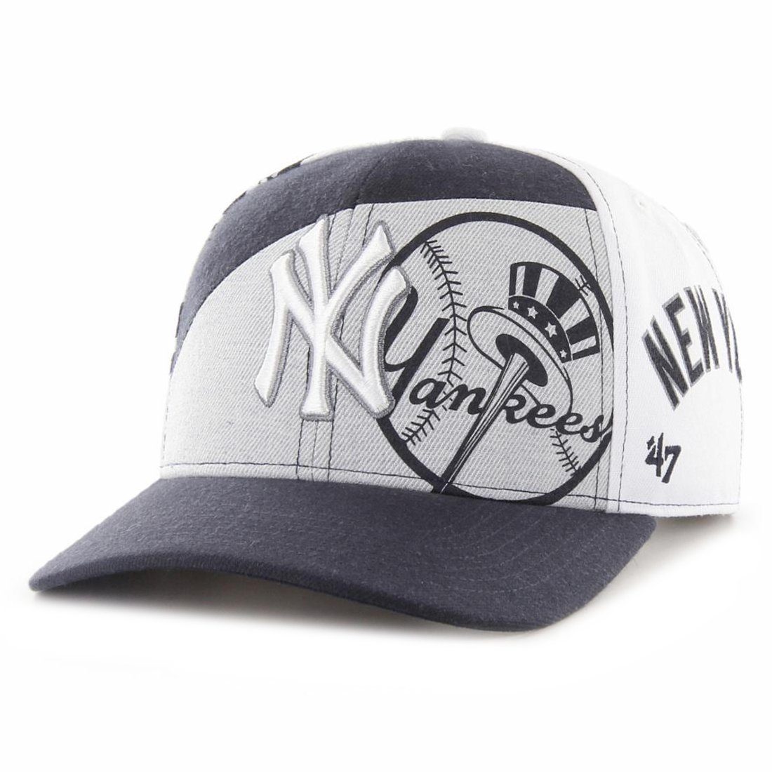 '47 NY Cap Profile PATCHWORK Yankees Brand Deep Baseball