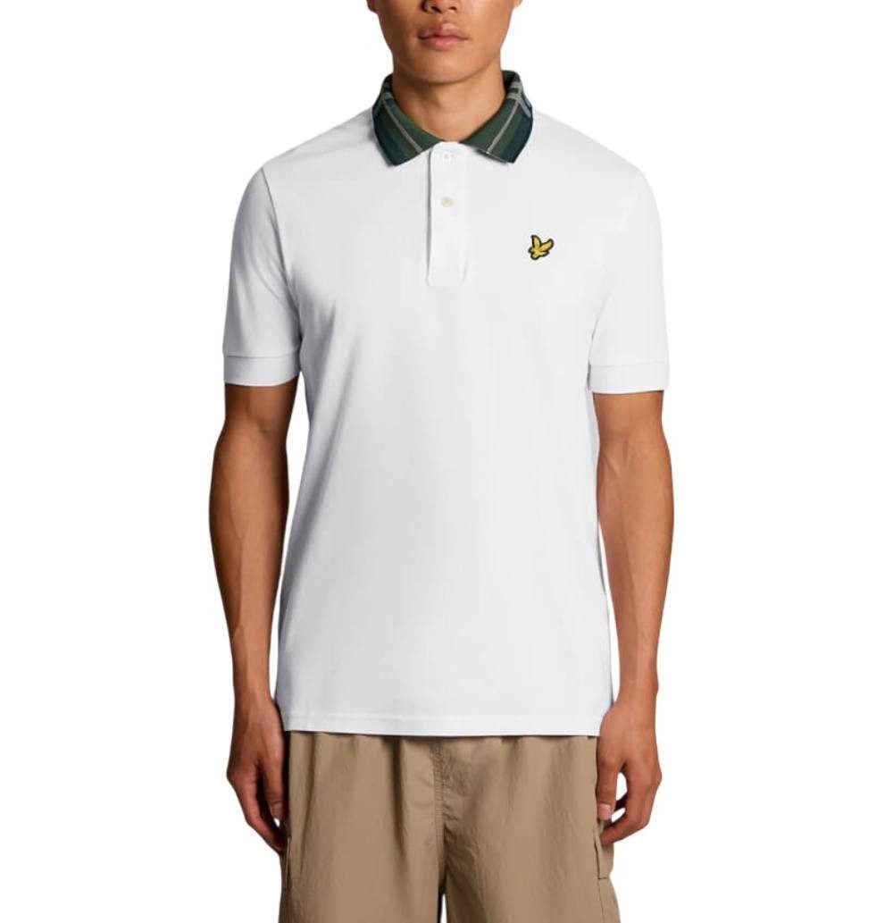 Poloshirt Poloshirt Lyle & Scott Tartan Collar