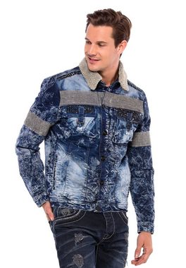 Cipo & Baxx Jeansjacke (1-St) mit angesagter Waschung