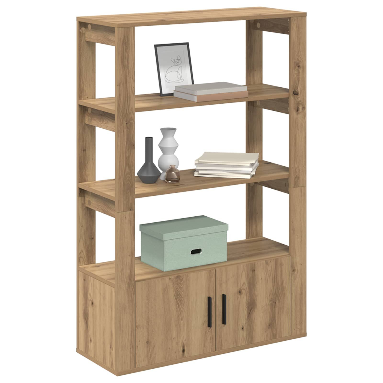 vidaXL Sideboard Sideboard Artisan-Eiche 30 x 80 x 119.5 cm Holzwerkstoff (1 St)