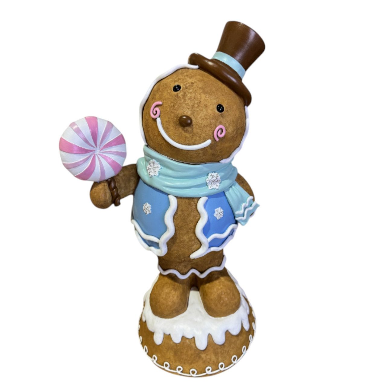 Weihnachtsfigur Dekofigur Pfefferkuchenboy 49,5 x 22,5 x 29,5 cm