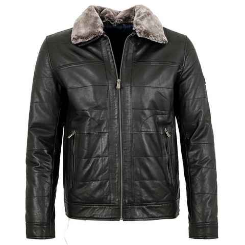 Trapper Lederjacke sportlich-eleganter Style