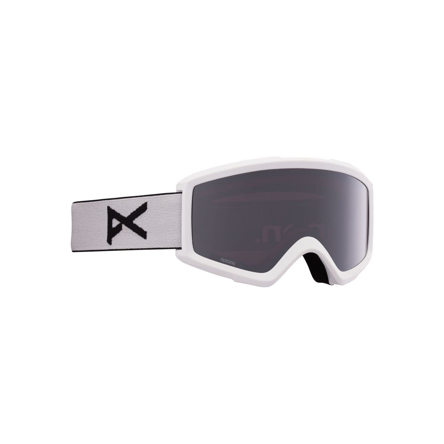 Anon Skibrille Anon Helix 2.0 Perceive With Spare Lens White - Perceive Sunny Onyx - Amber