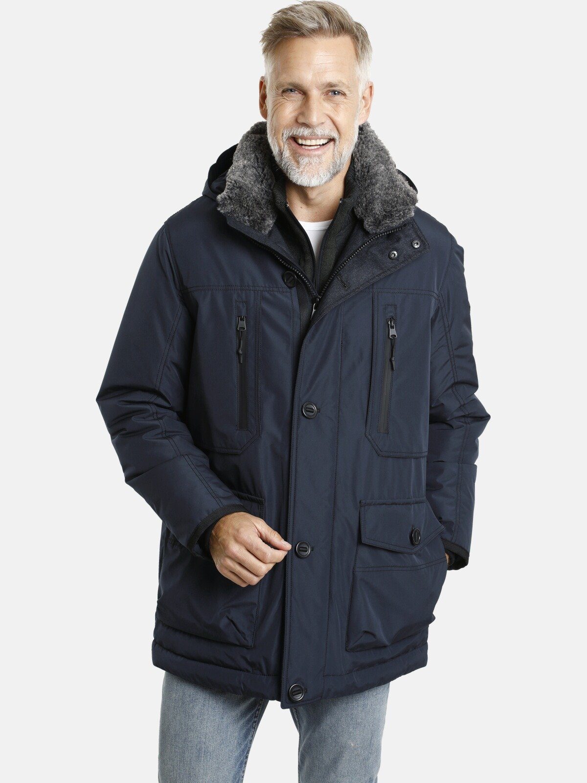 Jan Vanderstorm Funktionsjacke BOTULFR mit abnehmbarer günstig online kaufen