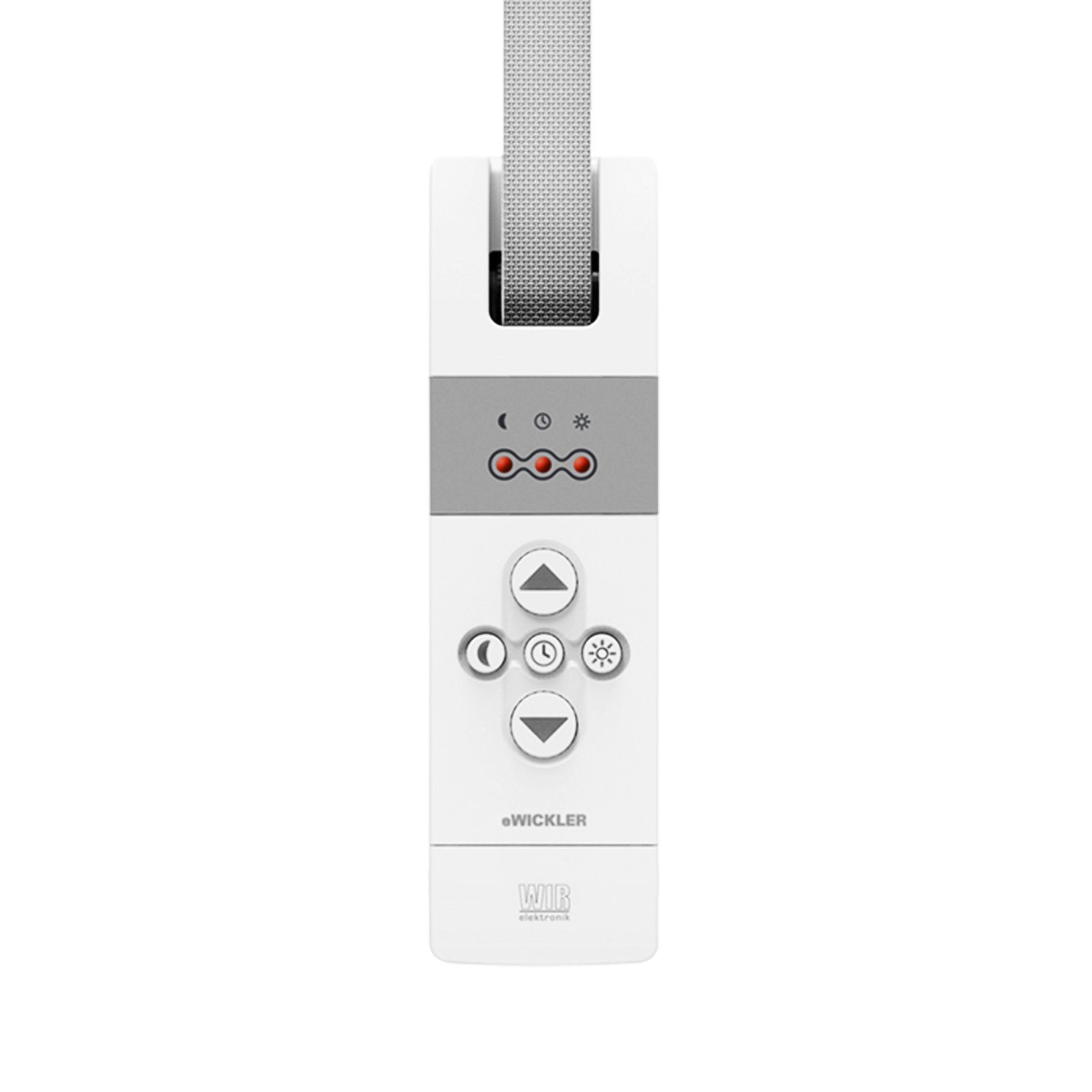 WIR elektronik Rollladengurt-Antrieb eWickler Gurtwickler Standard eW810-M für 15 mm Gurtband, Gurtbreite 15,00 mm, Automatikbetrieb, Dämmerungsfunktion, Memory Funktion, Sonnenfunktion