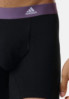 adidas Sportswear Boxershorts 6er Pack Active Flex Cotton (Spar-Set, 6-St) Long Short / Pant - Baumwolle - Ohne Eingriff - Atmungsaktiv