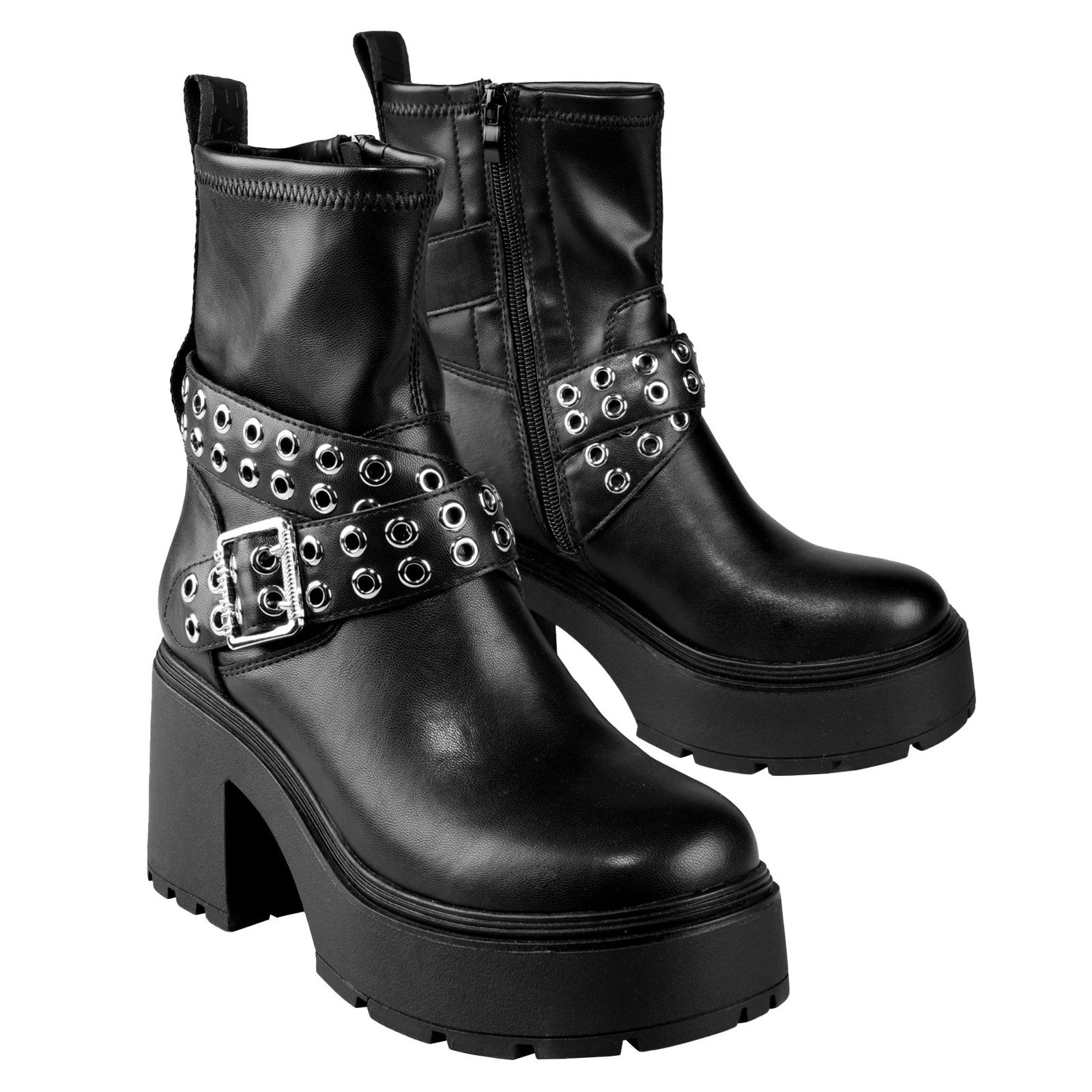 Buffalo Mila Rock Boot Сапогиette mit Plateauabsatz