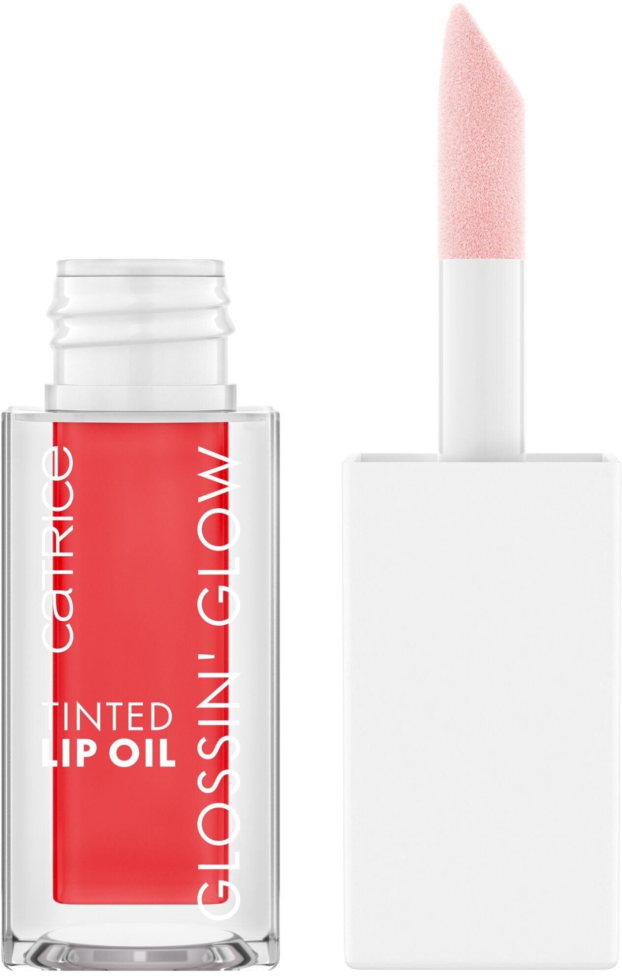 späteste Arbeit Catrice Lipgloss Glossin\' Glow Tinted Finish Lippen gepflegte & Für Lip shiny 3-tlg., Oil, ein