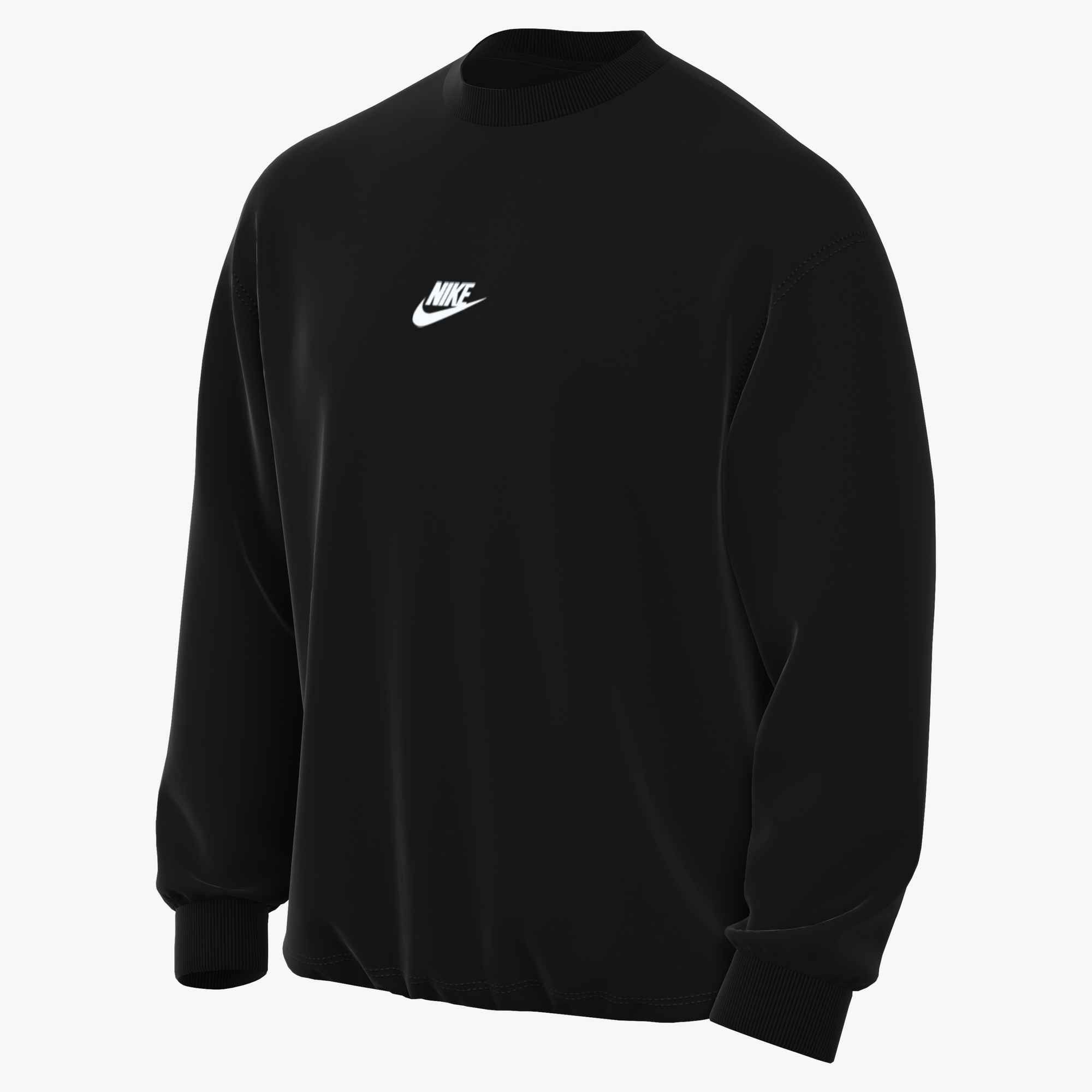Nike Sportswear Sweatshirt Nike Sportswear Club Men's French Terry Oversized Crew mit Rundhalsausschnitt, Langarm, aus schwerem French Terry – Bild 4 von 5