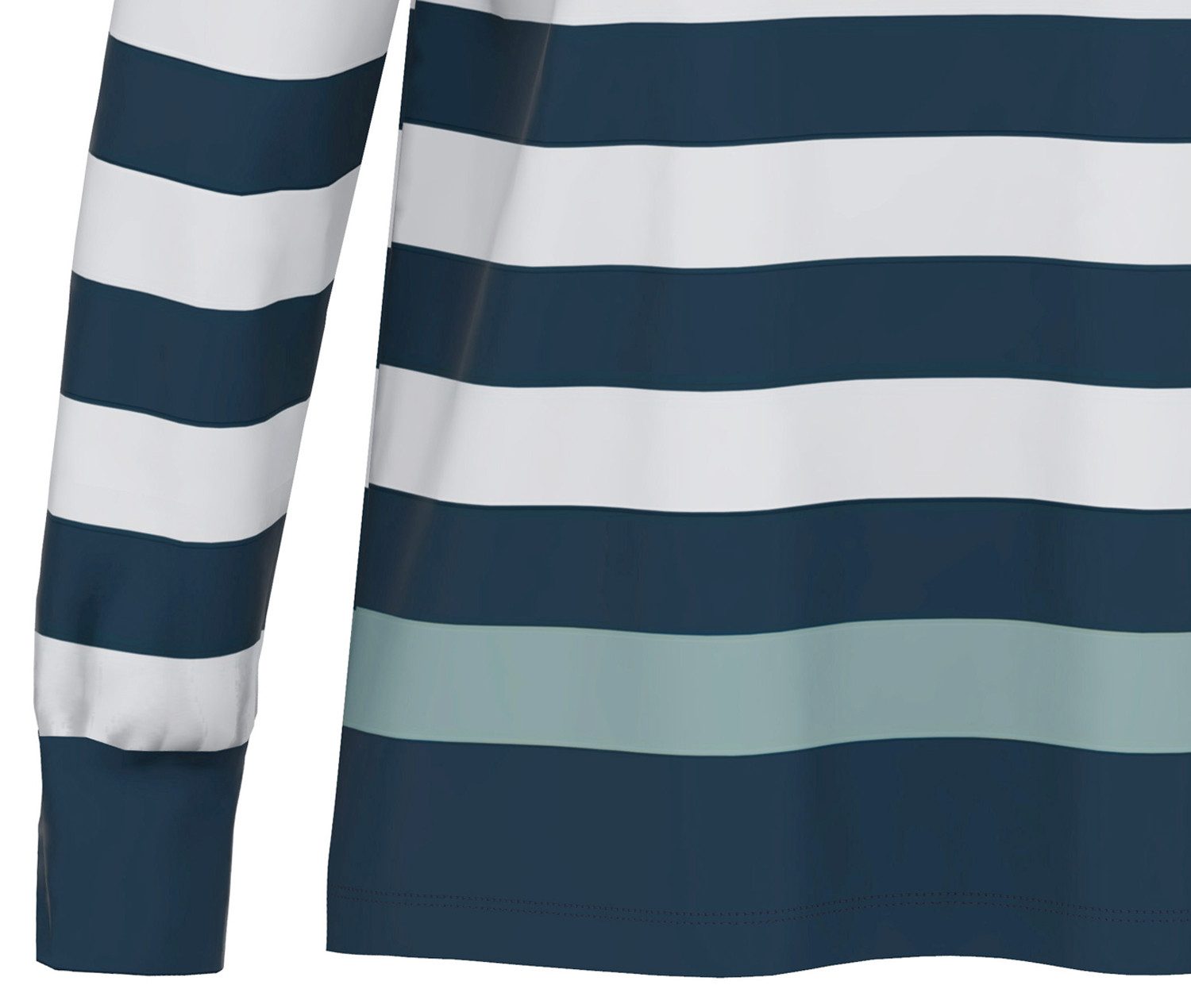 Ammann Pyjamaoberteil Mix & Match (Packung, 1-tlg., 1-teilig) Damen Schlafshirt Mix&Match Langarm Shirt Bio Baumwolle GOTS Organic