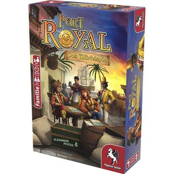 Pegasus Spiele Spiel, Familienspiel 51247G - Port Royal - Das Würfelspiel DE, Familienspiel