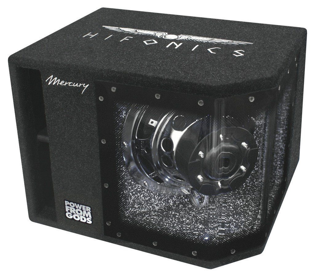 Hifonics Mercury MR10BP - 25cm Bandpass-Subwoofer Автомобильный сабвуфер (400 W, Hifonics Mercury MR10BP - 25cm Bandpass-Subwoofer)