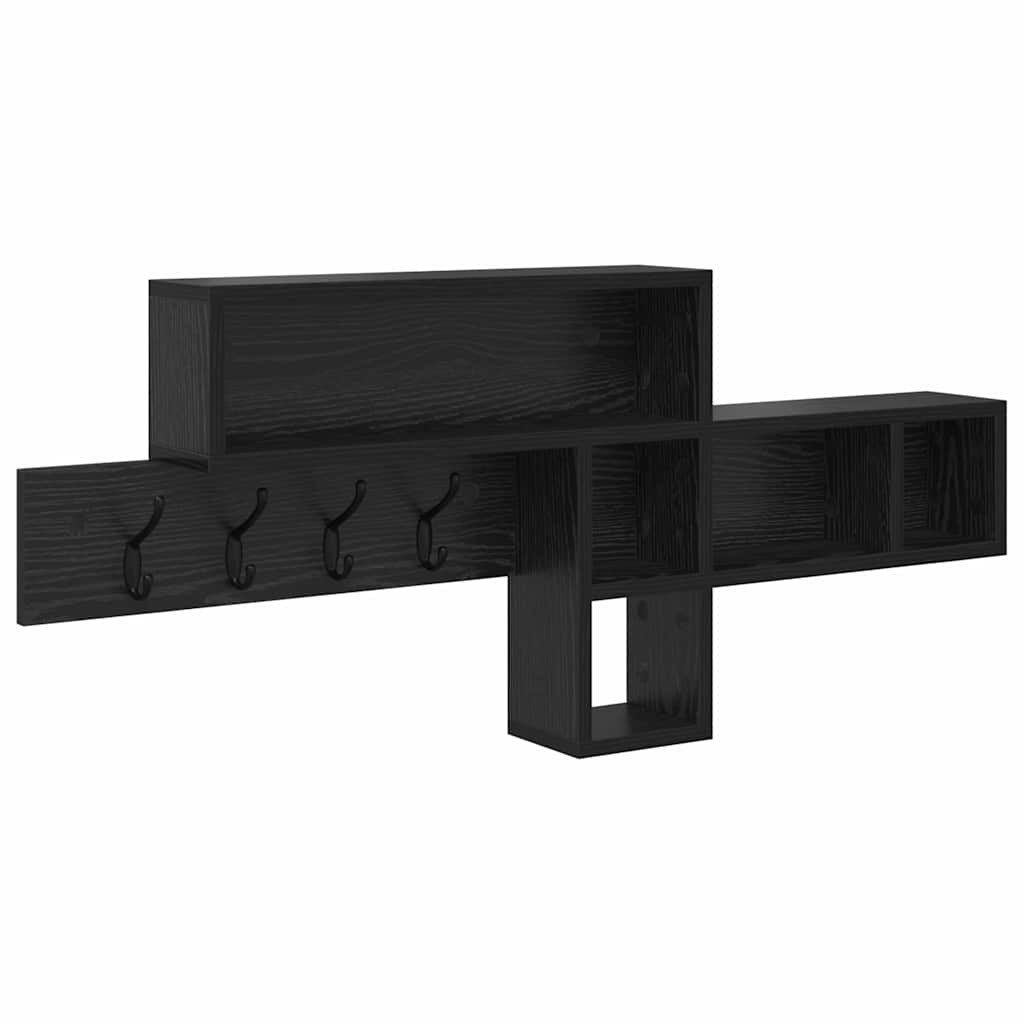 vidaXL Regal Wandmontierter Kleiderständer mit Regal günstig online kaufen