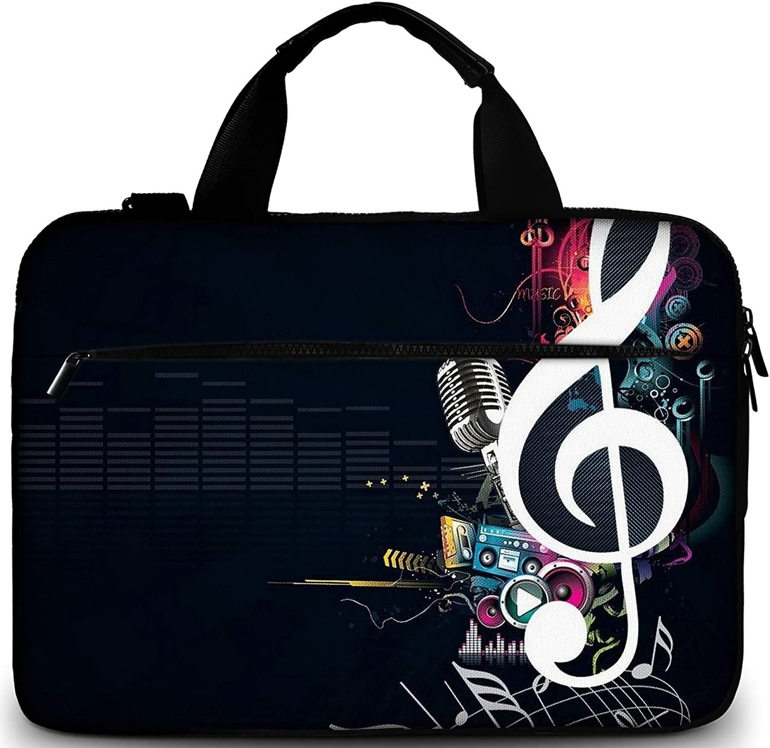 MAXLVL Laptoptasche 15.6 / 17.3 Zoll (Notebooktasche aus Canvas mit Zubehörfach), Schmutz- & Wasserabweisend