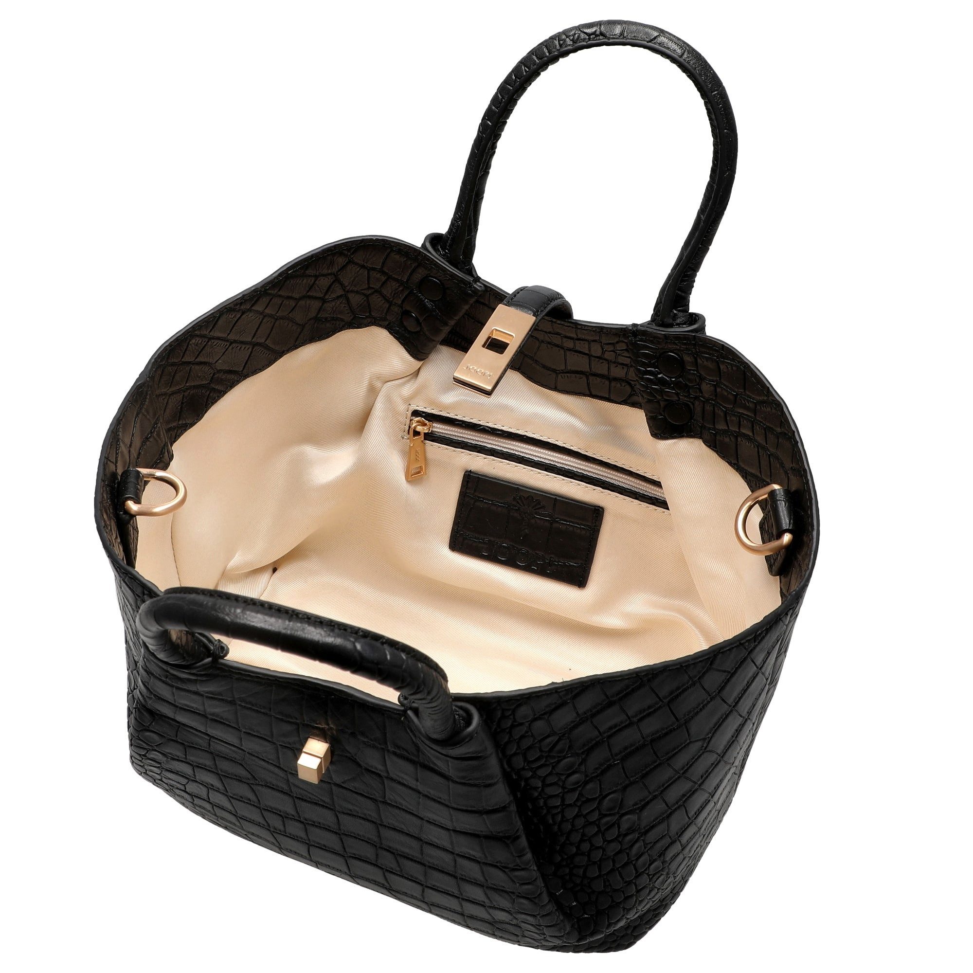 JOOP! Clutch Coccodrillo Sheryl - Henkeltasche 22 cm (black)