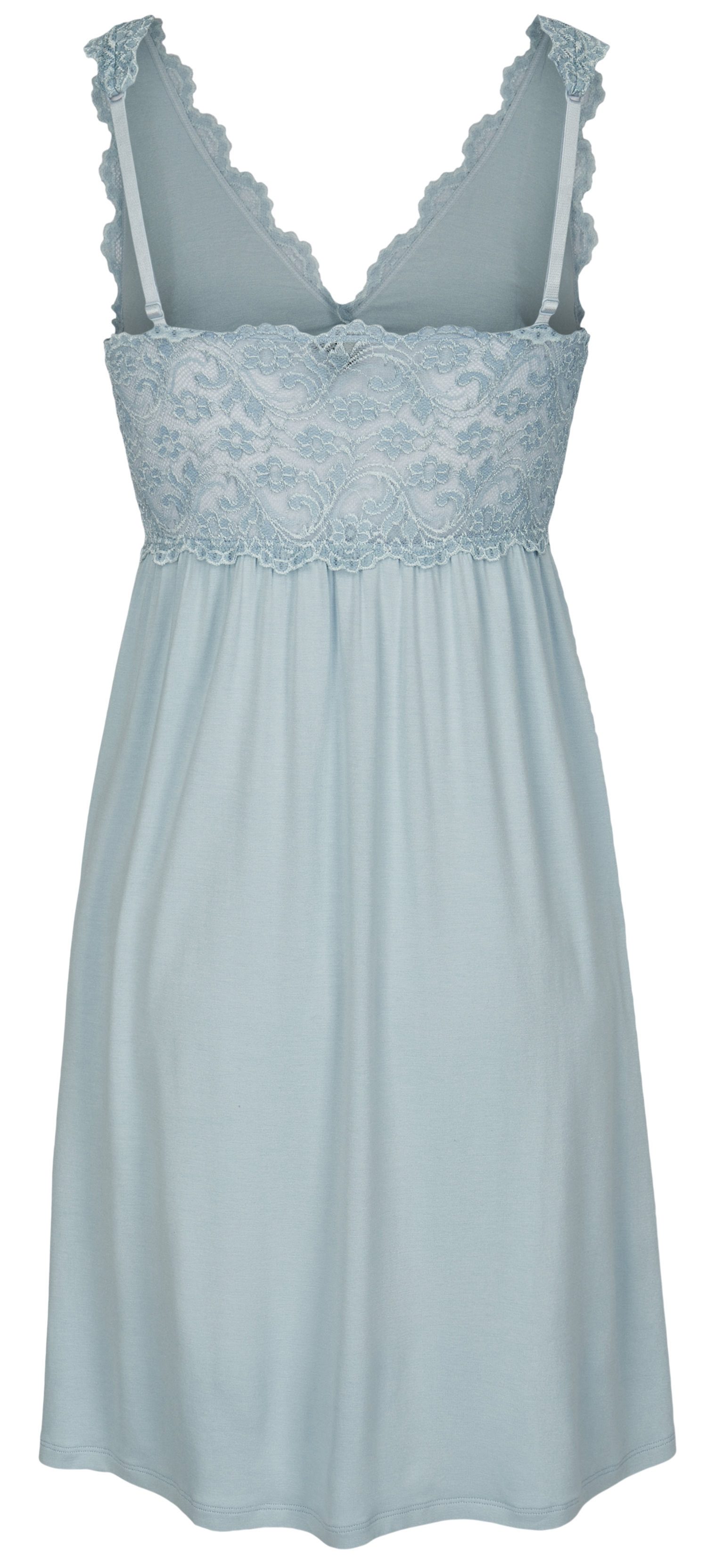 By Louise Nachthemd Damen Negligee mit Spitze (1-tlg) Edles Design