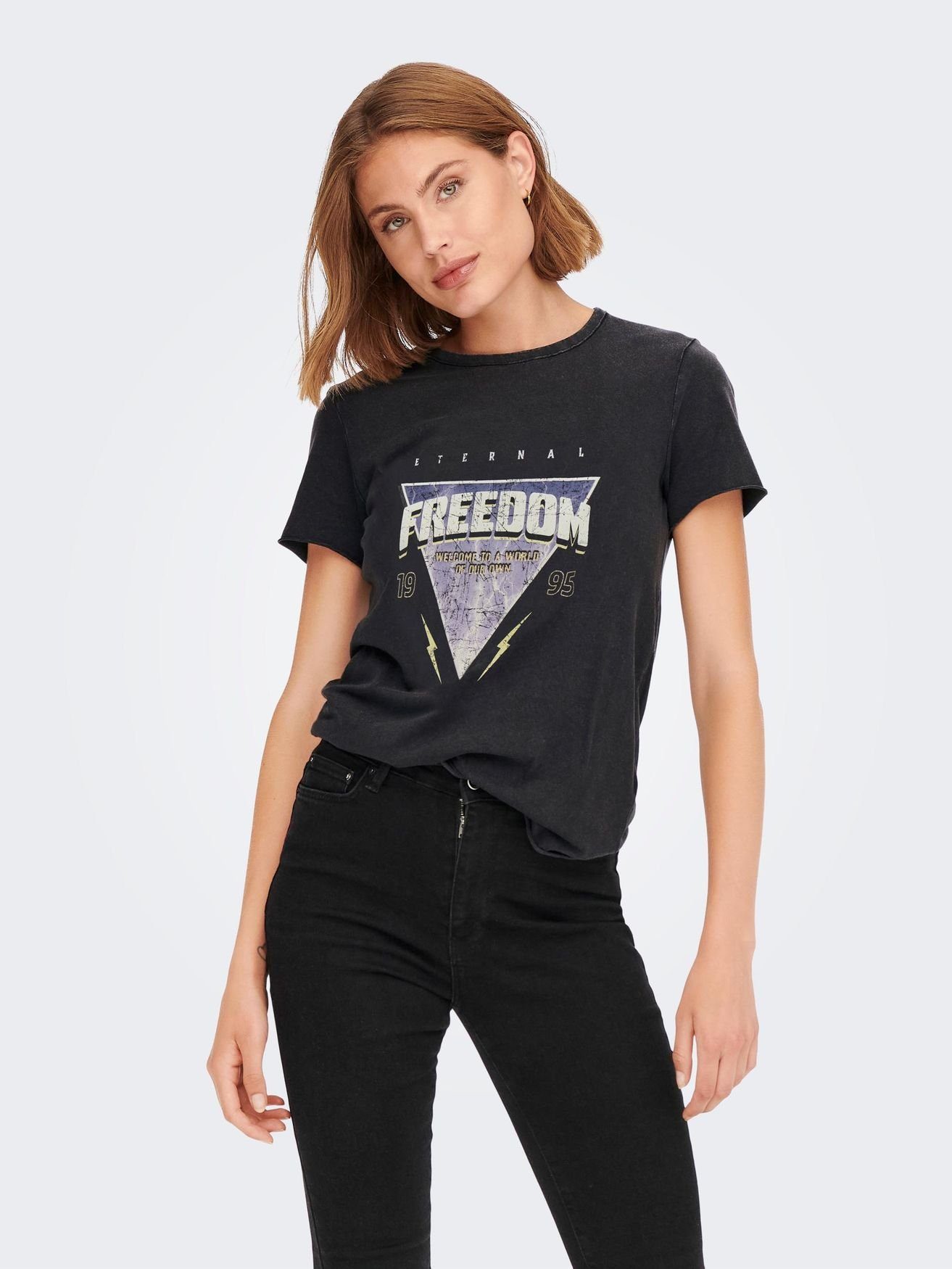 ONLY T-Shirt ONLLUCY REG S/S TOP JRS NOOS günstig online kaufen