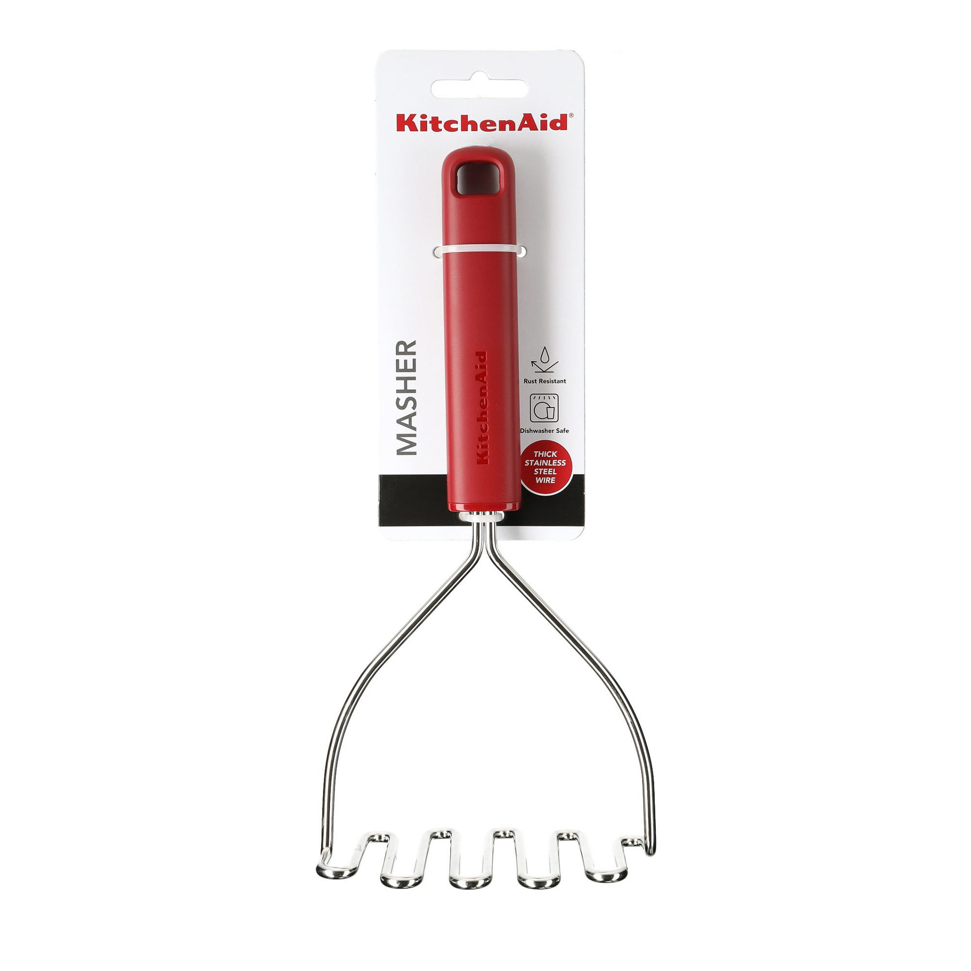 KitchenAid Kartoffelstampfer (1 St), ROSTFREI, SPÜLMASCHINENFEST