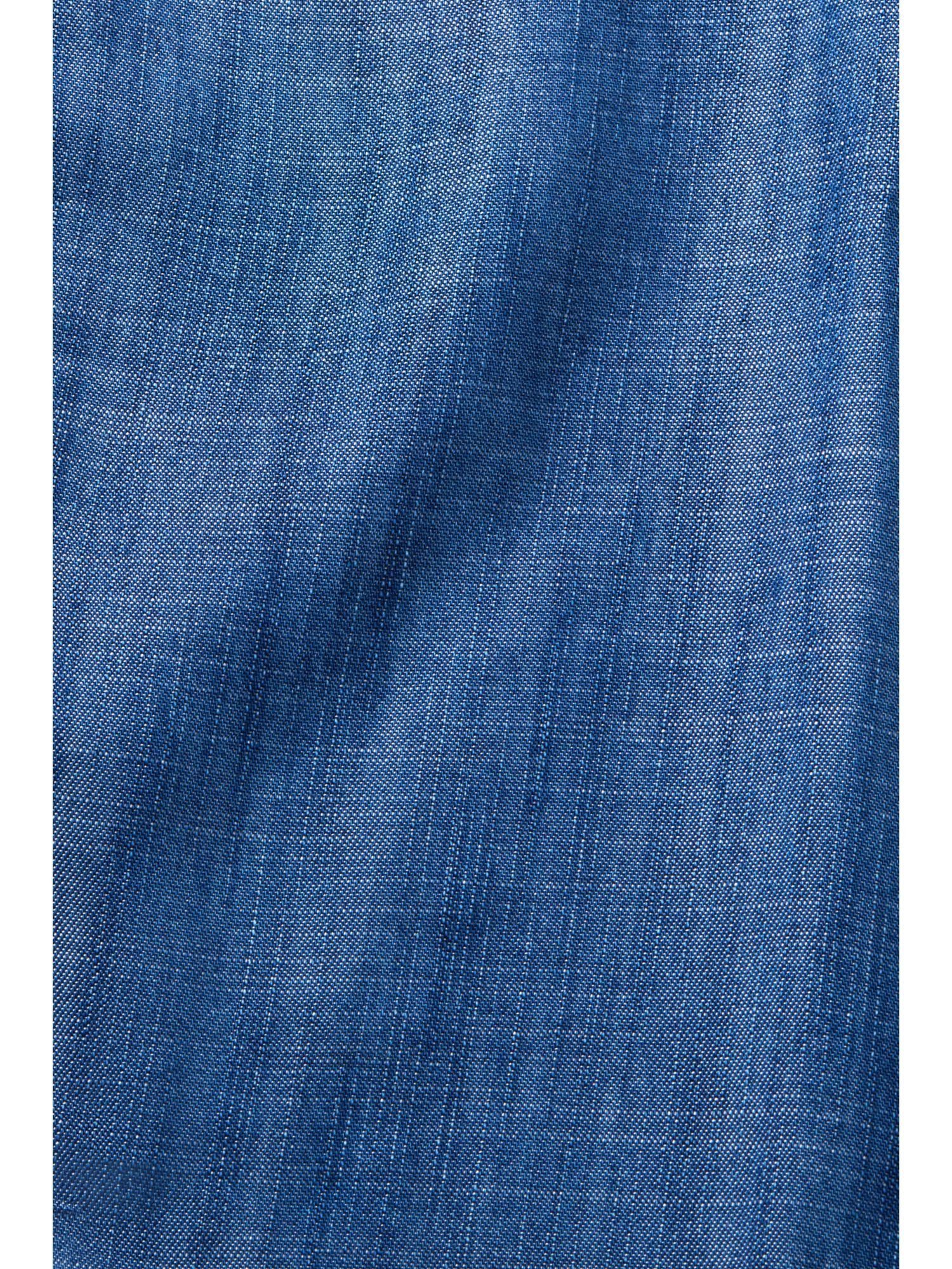 MEDIUM WASHED TENCEL™: BLUE Midi-Rock Jeansrock Esprit Jeans-Optik in Aus