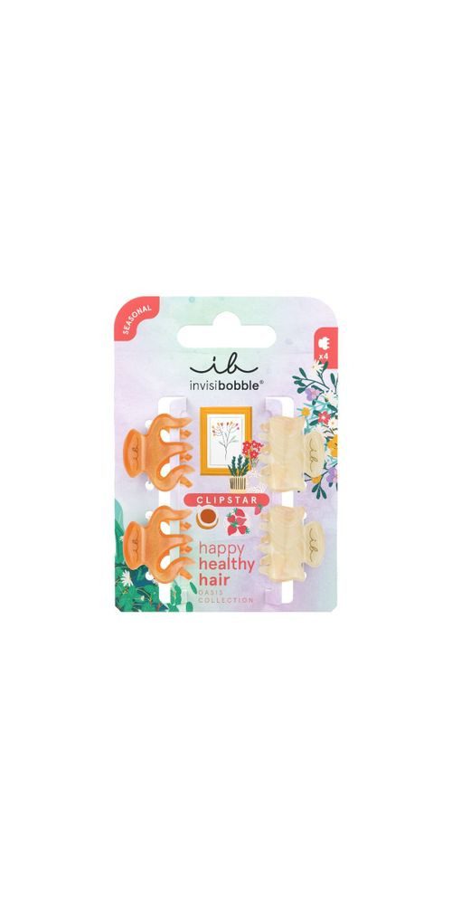 invisibobble Haarklammer Invisibobble Clipstar Oasis Petit Citrus XS
