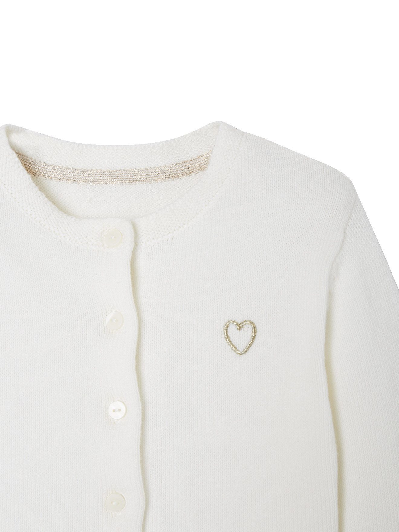 vertbaudet Strickjacke Festlicher Mädchen Bolero Lochmuster
