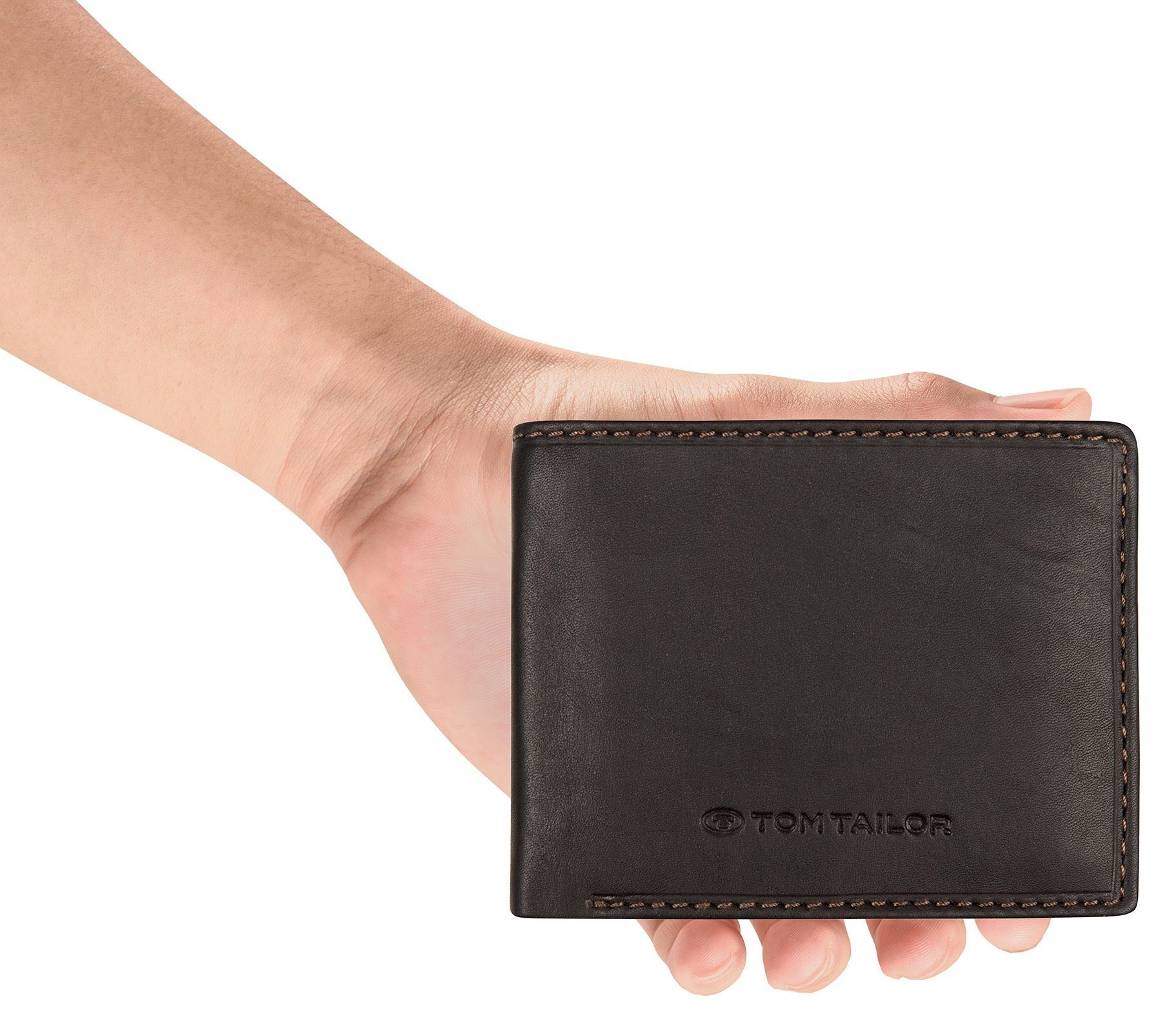 TOM TAILOR Geldbörse Wallet, aus echtem günstig online kaufen