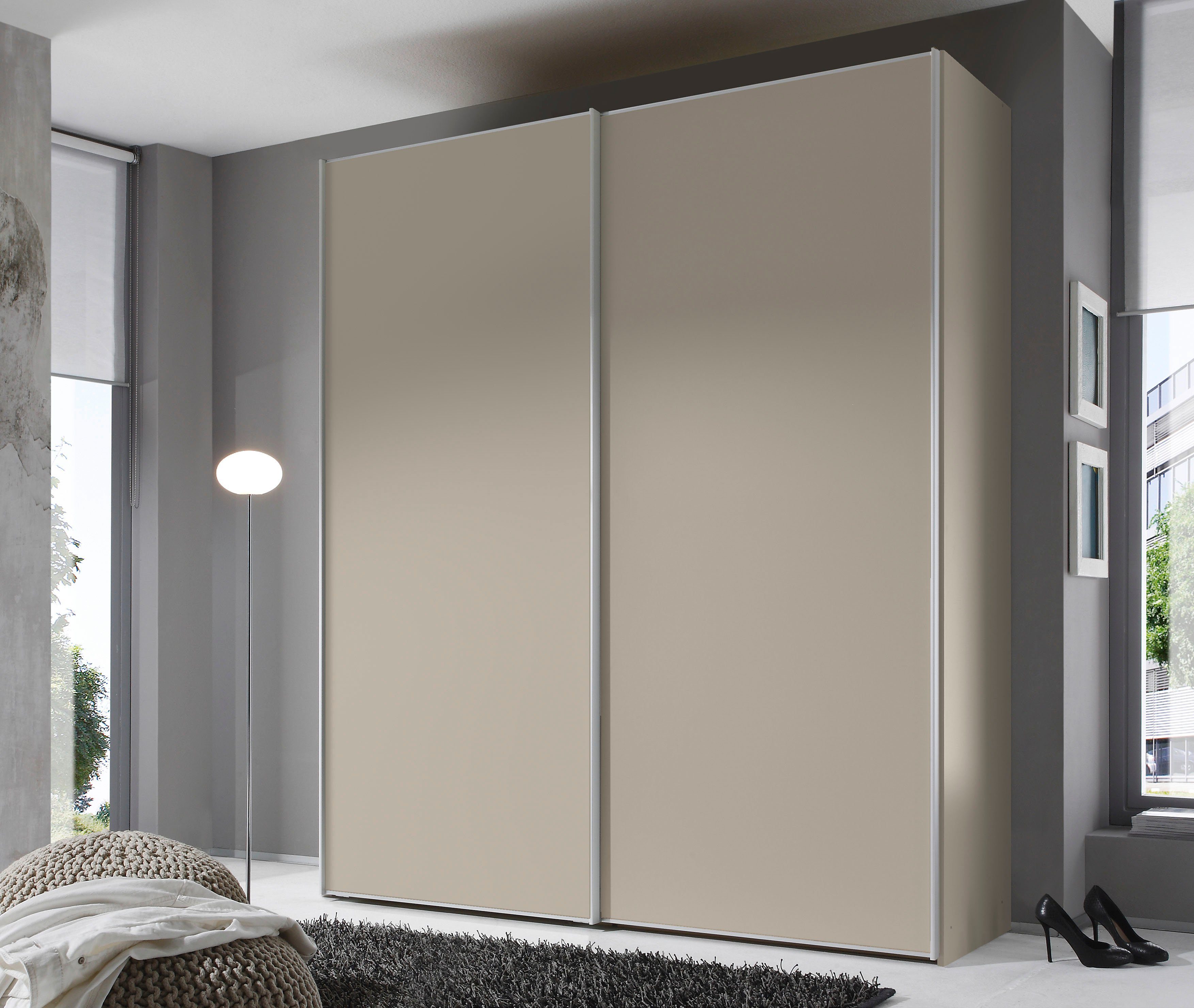 STAUD Schwebetürenschrank Sinfonie Plus, edles Design in hochwertiger Qualität, Made in Germany Mit vier verschiedenen Ausstattungsvarianten