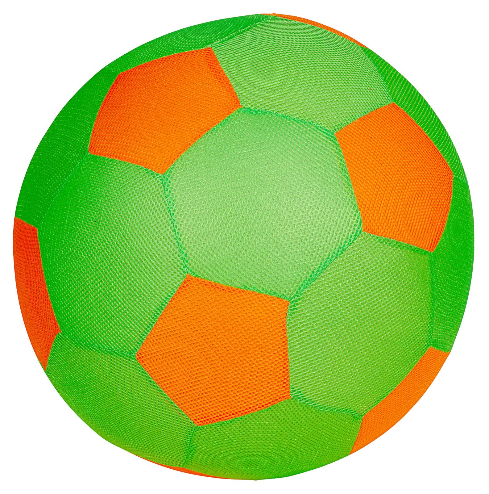 BURI Softball XXL Meshball Riesenball 50cm Ball groß Spielball Stoffball Mesh Ball