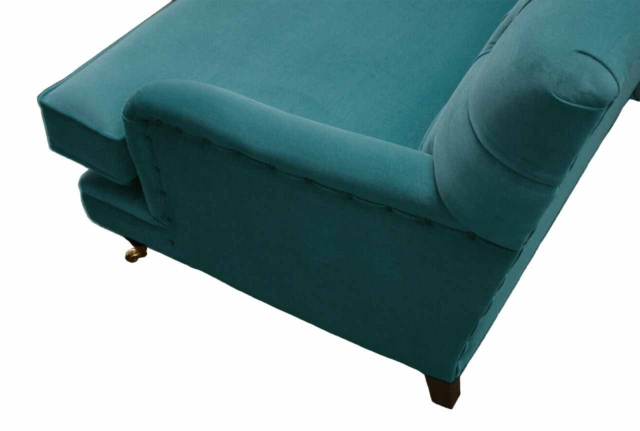 JVmoebel Chesterfield-Sofa, Sofa Sofas Design Chesterfield Klassisch Textil Wohnzimmer