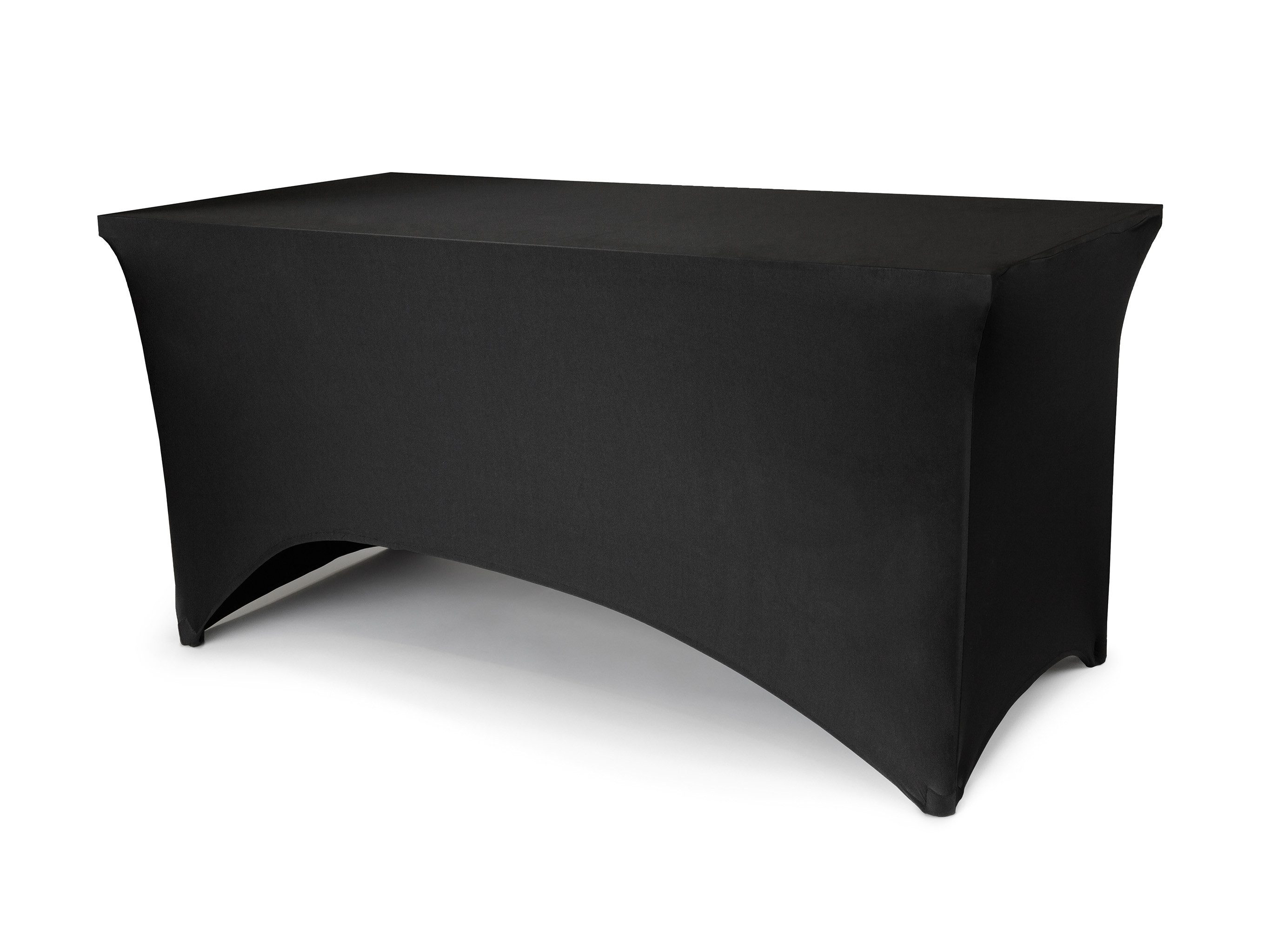 partydeco Узкие скатерти, Tischhusse 183x76cm rechteckig Schwarz