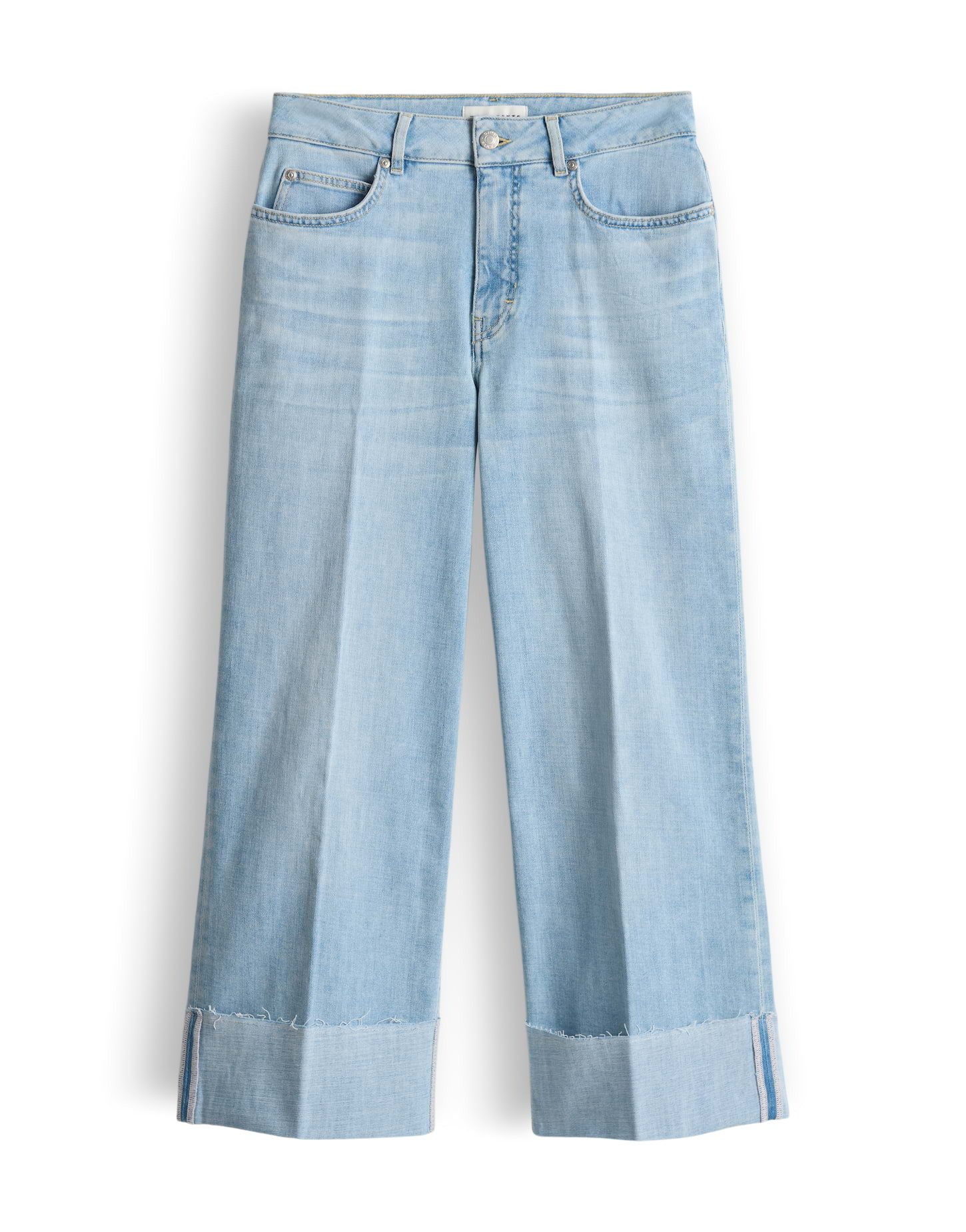 Weite Jeans Mari subtle aus Candiani Denim mit Stretchkomfort