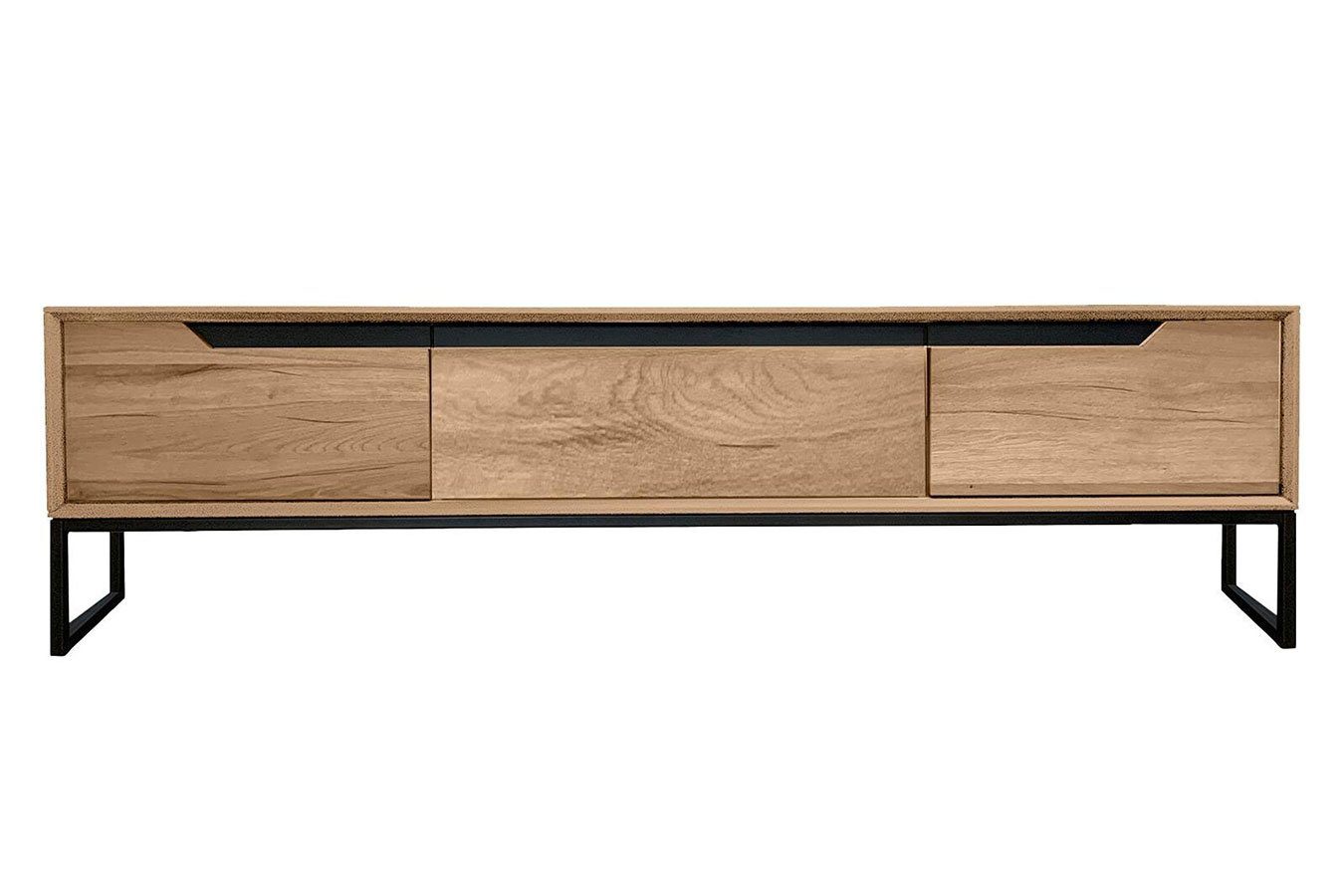 daslagerhaus living Beistellschrank TV-Board Messina Eiche B 180cm