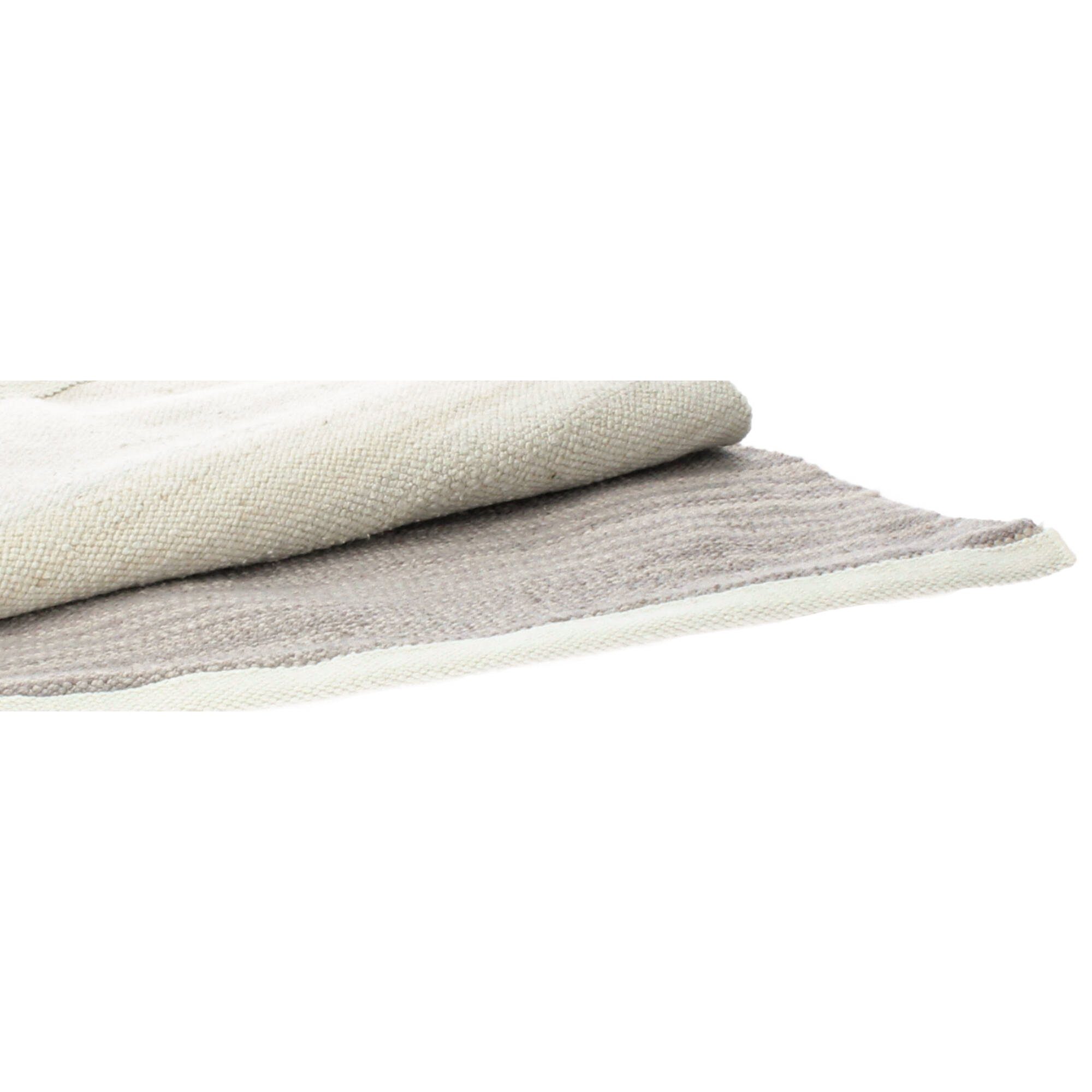 Bloomingville Läufer 100x60 cm Polyester mehrfarbig grau