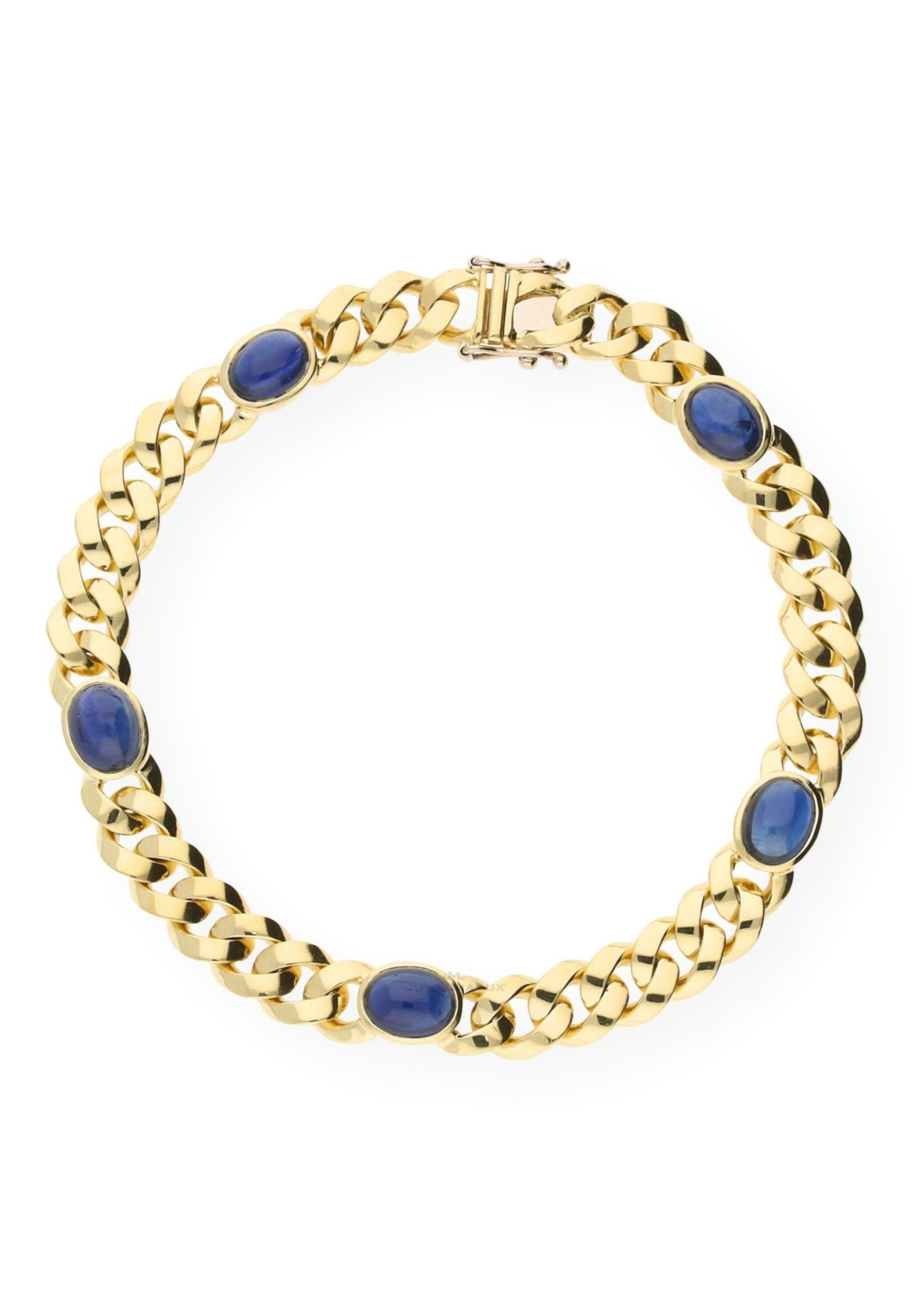 JuwelmaLux Armband »Armband Gelbgold 750er 18 Karat mit Saphiren« online  kaufen | OTTO